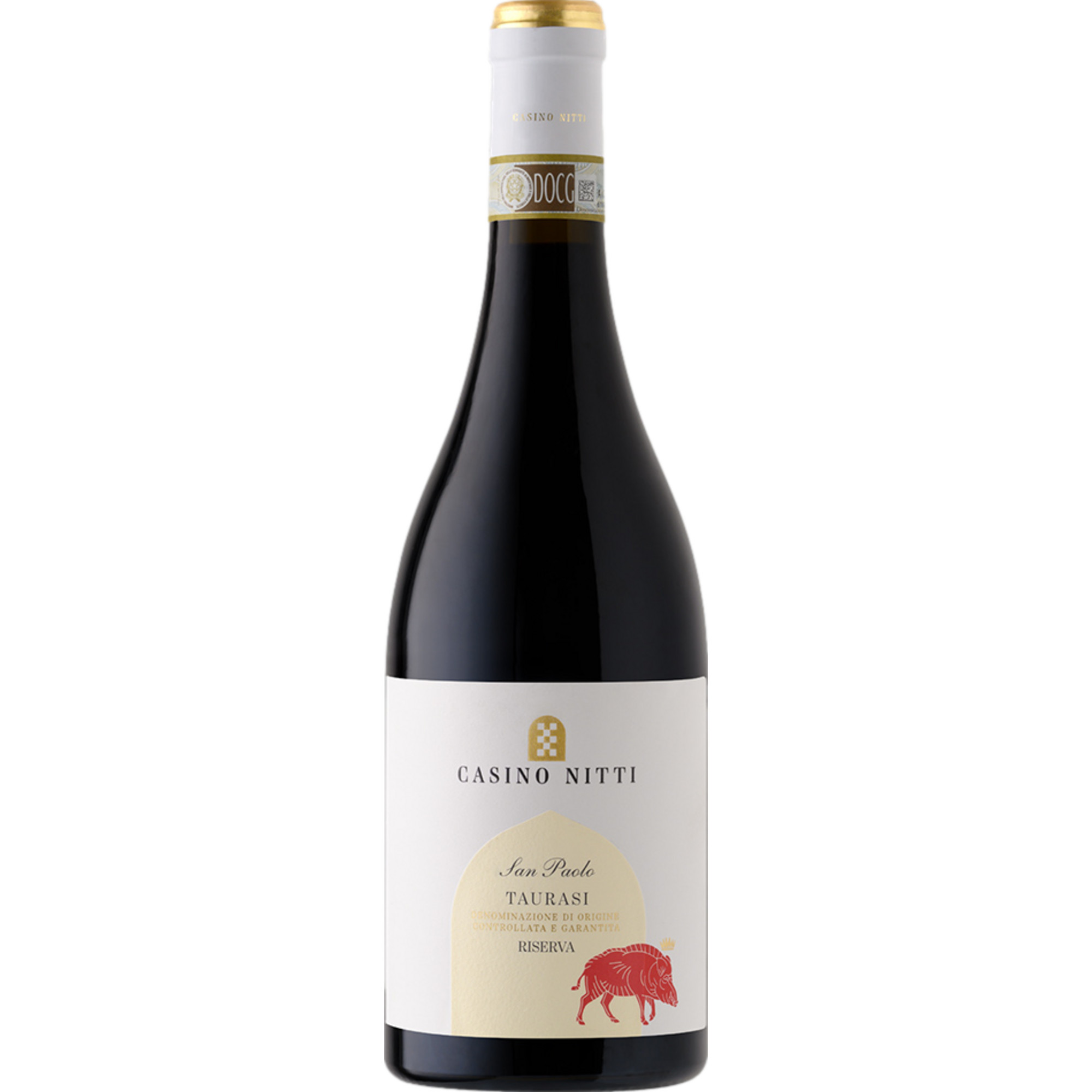 Casino Nitti San Paolo Taurasi Riserva, Taurasi DOCG, Kampanien, 2018, Rotwein