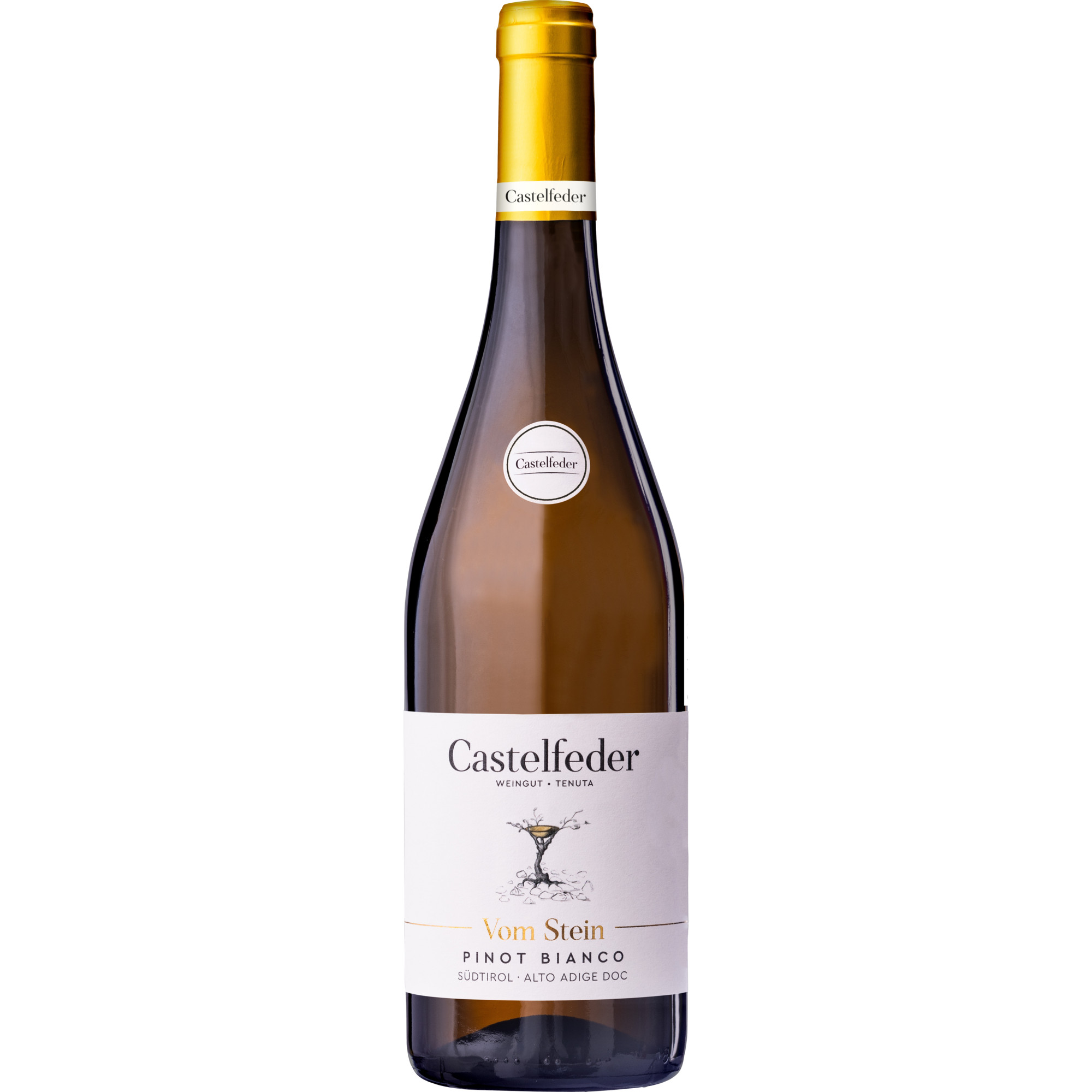 Castelfeder Vom Stein Pinot Bianco, Alto Adige DOC, Südtirol, 2025, Weißwein