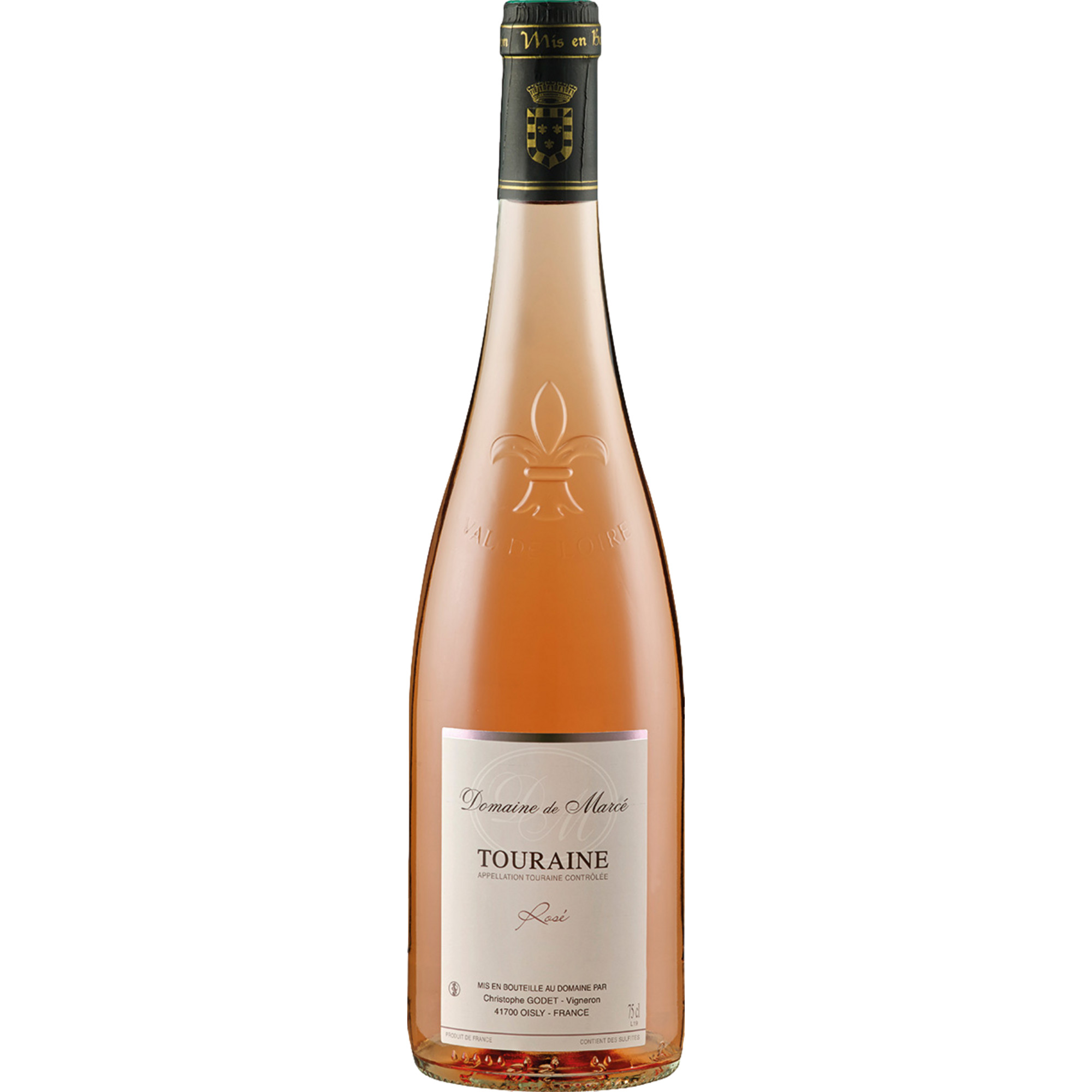 Domaine de Marcé Touraine Rosé, Touraine AOP, Loire, 2025, Roséwein