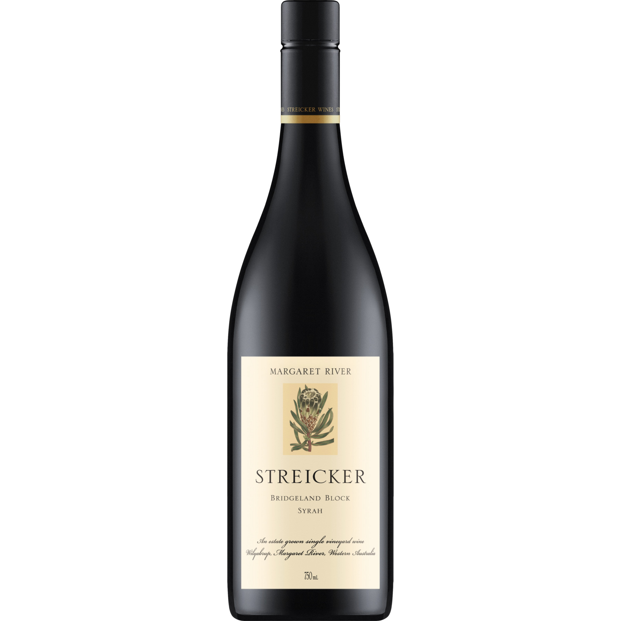 Streicker Bridgeland Block Syrah, Margaret River, Western Australia, 2014, Rotwein