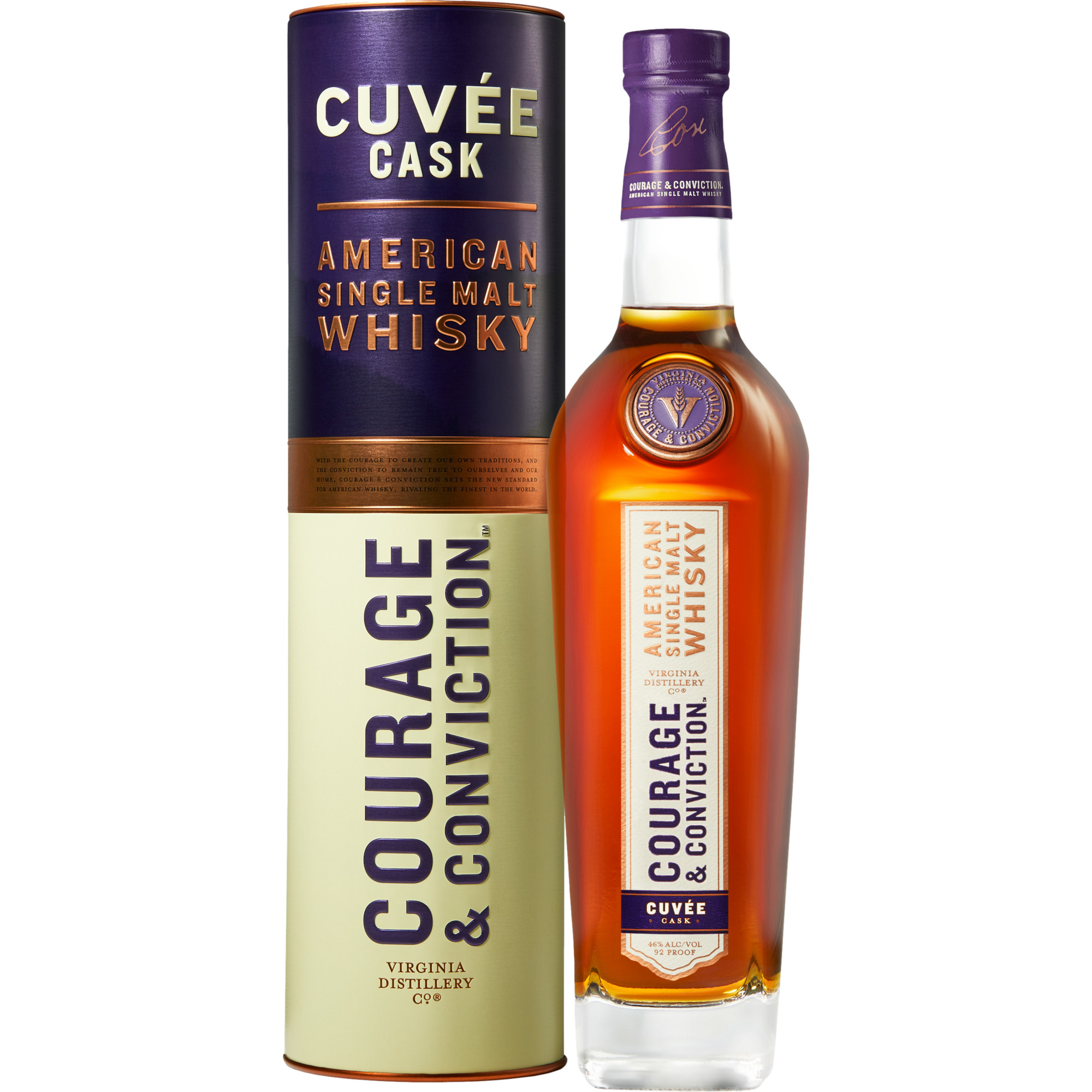 Image of Courage & Conviction Cuvée Cask Whiskey, 0,7 L, 46 % Vol., Spirituosen