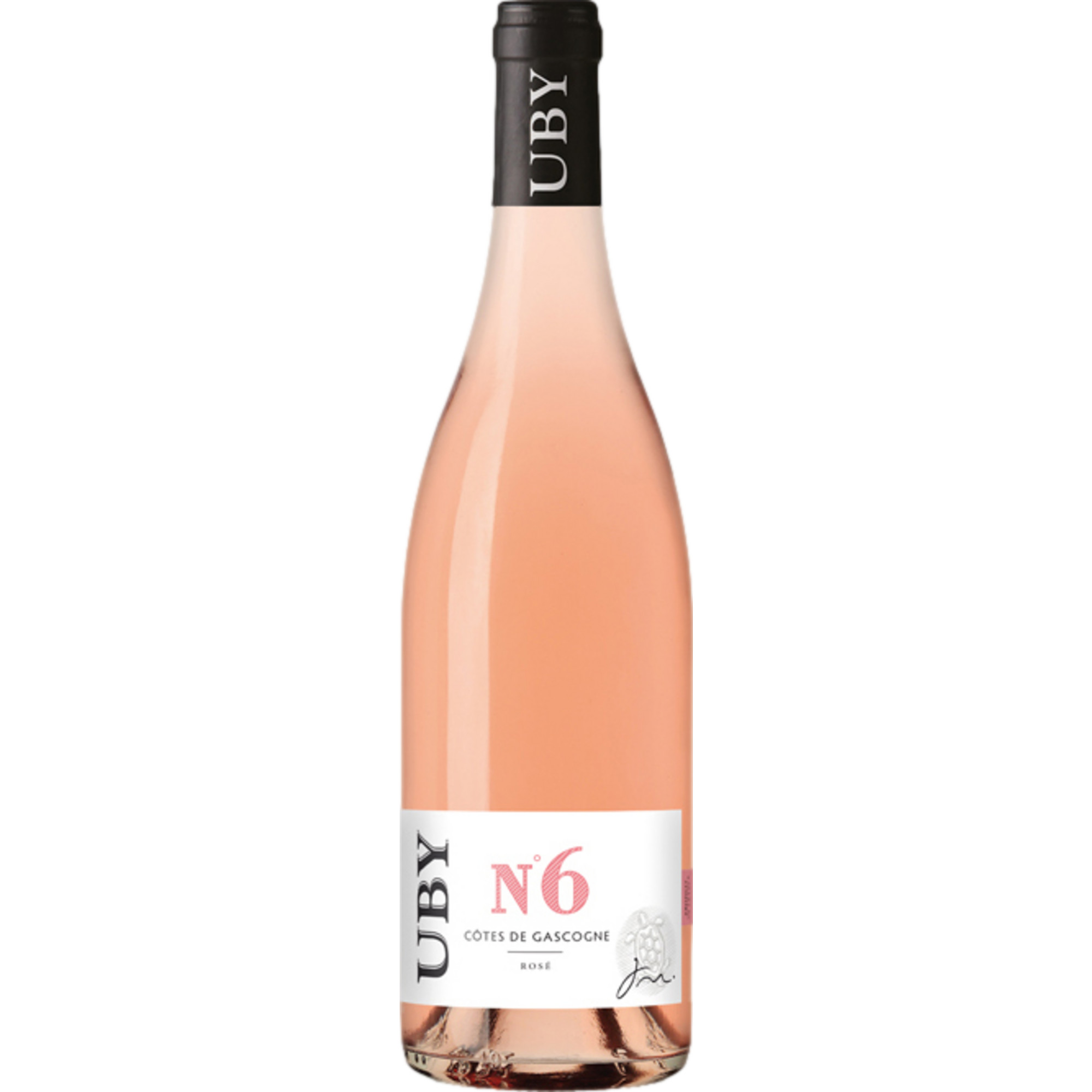 Uby No°6 Rosé, Côtes de Gascogne IGP, Südwestfrankreich, 2024, Roséwein
