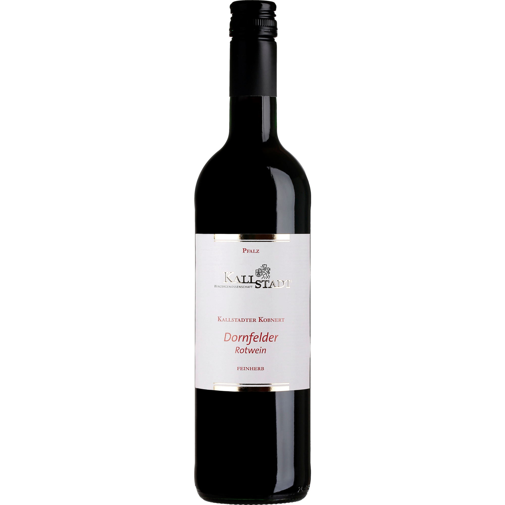 Kallstadt Kobnert Dornfelder QbA, Feinherb, Pfalz, Pfalz, 2023, Rotwein