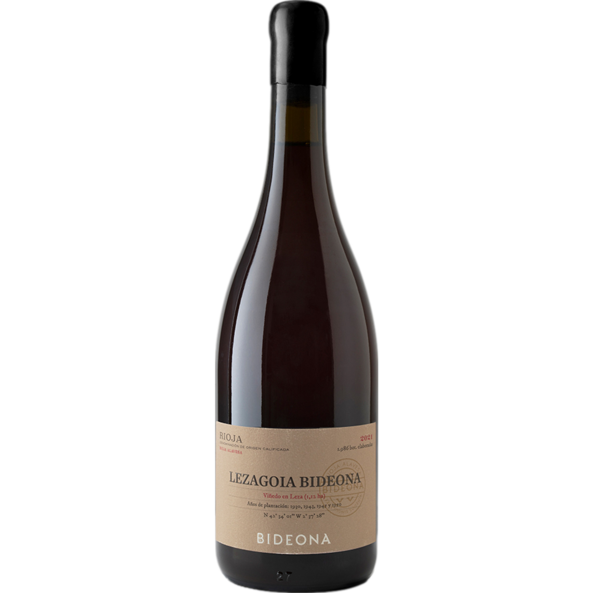 Bodega Bideona Lezagoia, Rioja DOCa, Rioja, 2021, Rotwein