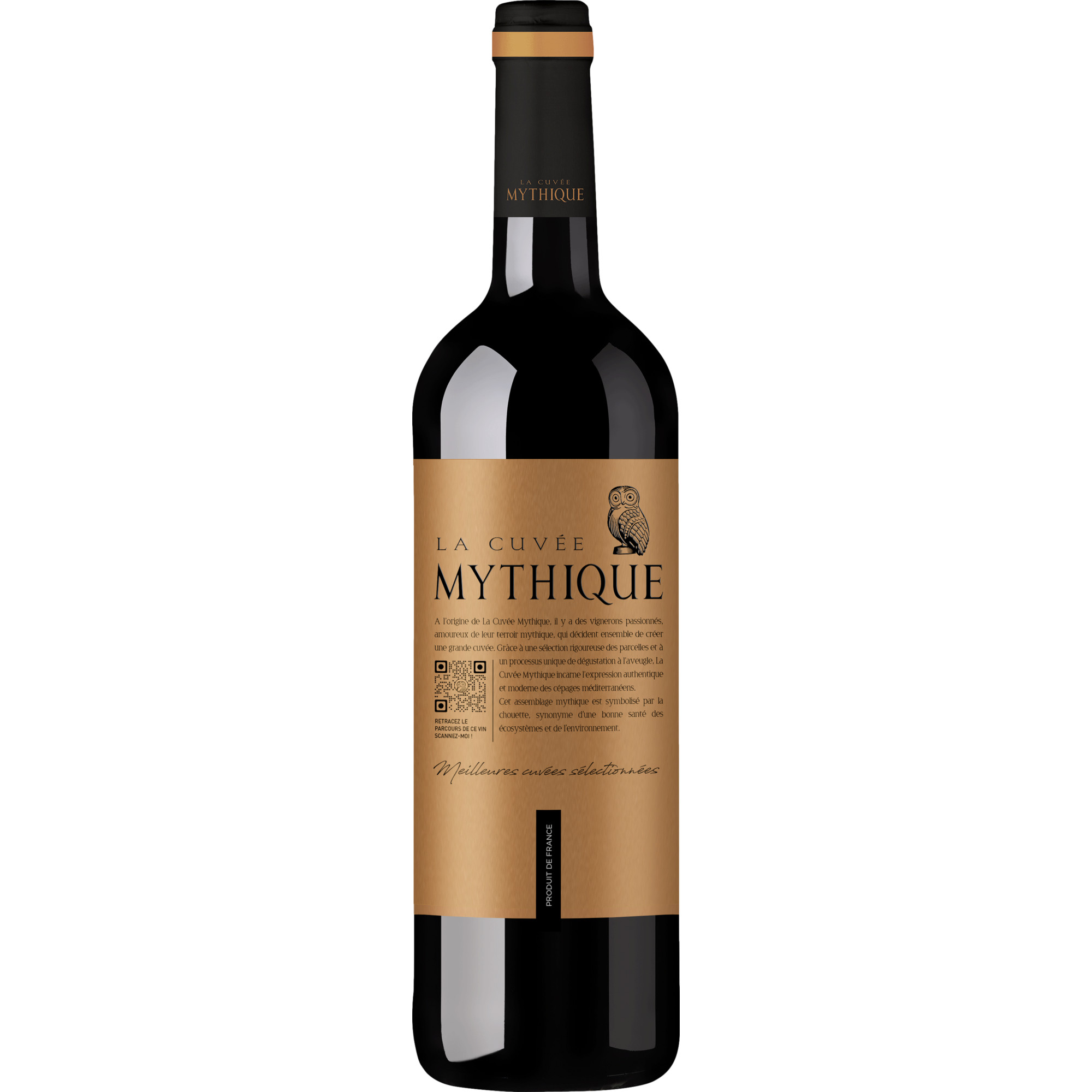 La Cuvée Mythique Rouge, Pays d'Oc IGP, Languedoc-Roussillon, 2024, Rotwein