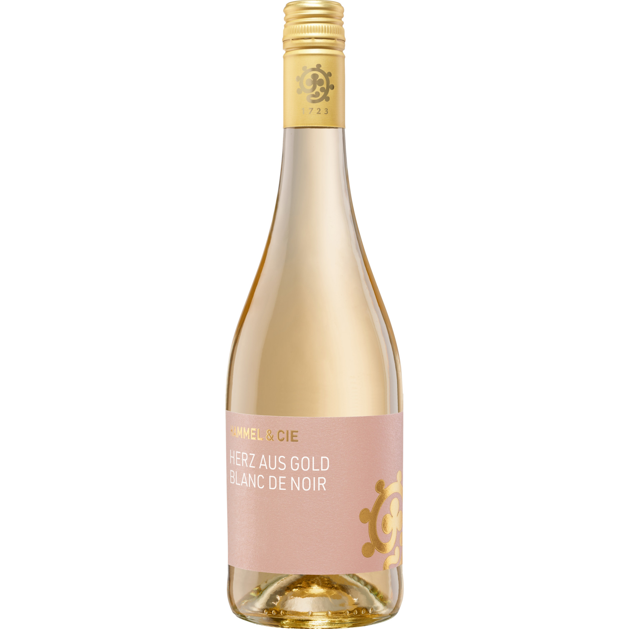 Hammel Herz aus Gold Blanc de Noirs, Trocken, Pfalz, Pfalz, 2025, Roséwein