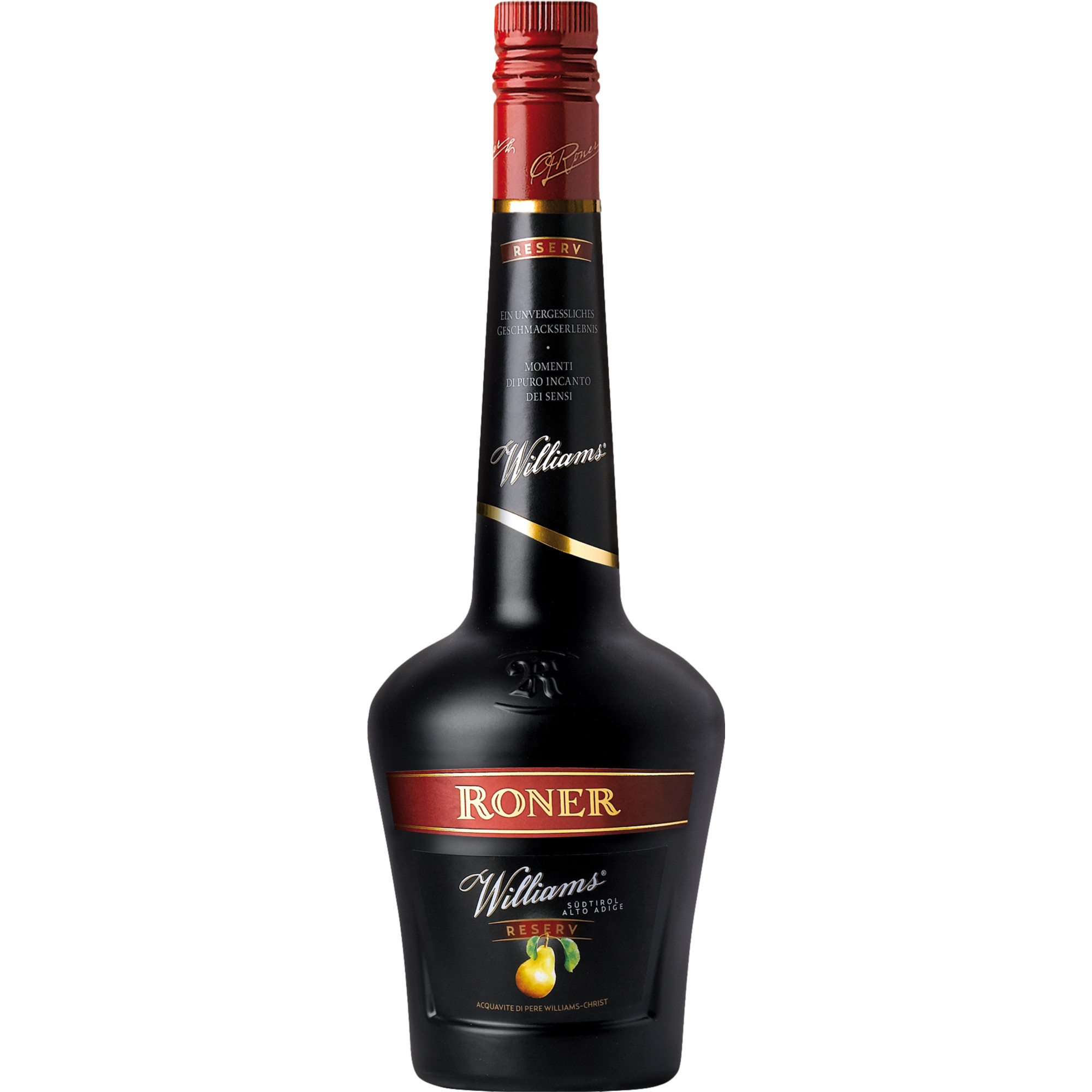 Roner Williams Christ Reserv, 0,7 L, 42% Vol., Trentino, Spirituosen