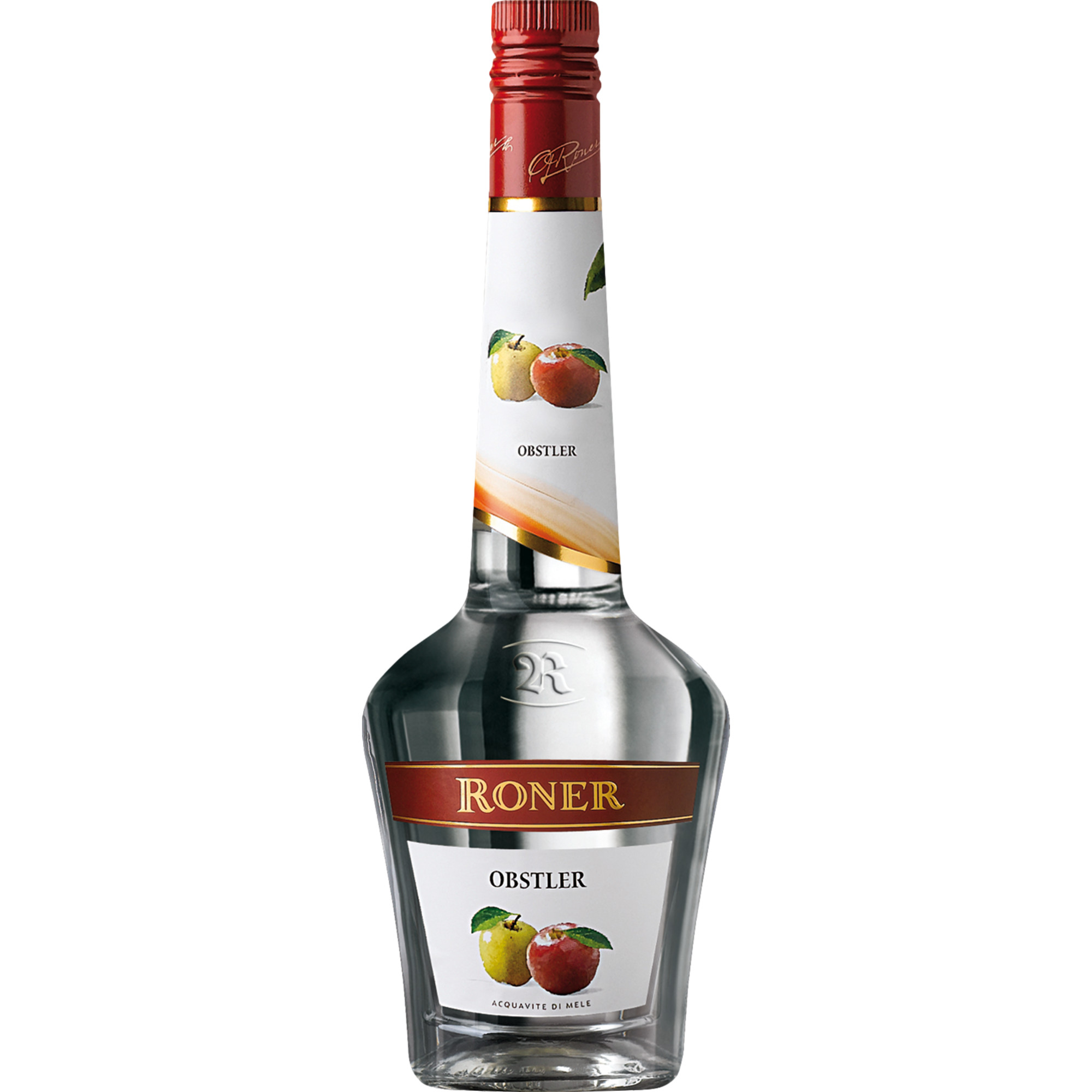 Roner Obstler, 1,0 L, 38% Vol., Trentino, Spirituosen