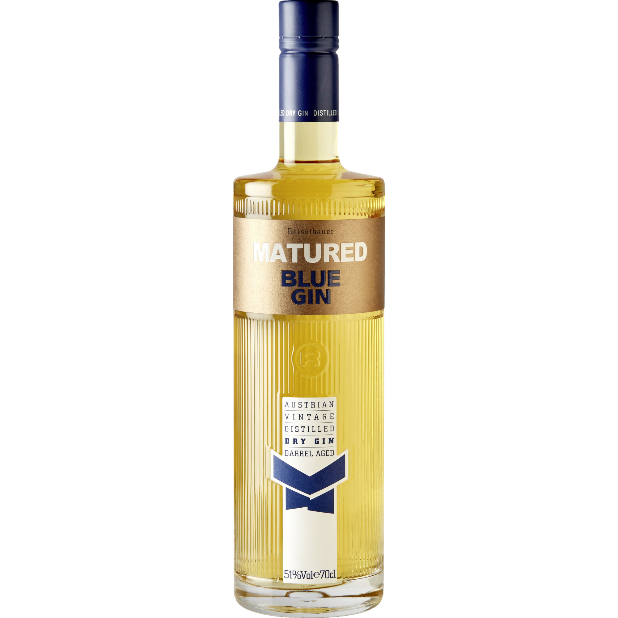 Reisetbauer Blue Gin Matured, 0,7 L, 51% Vol., Spirituosen