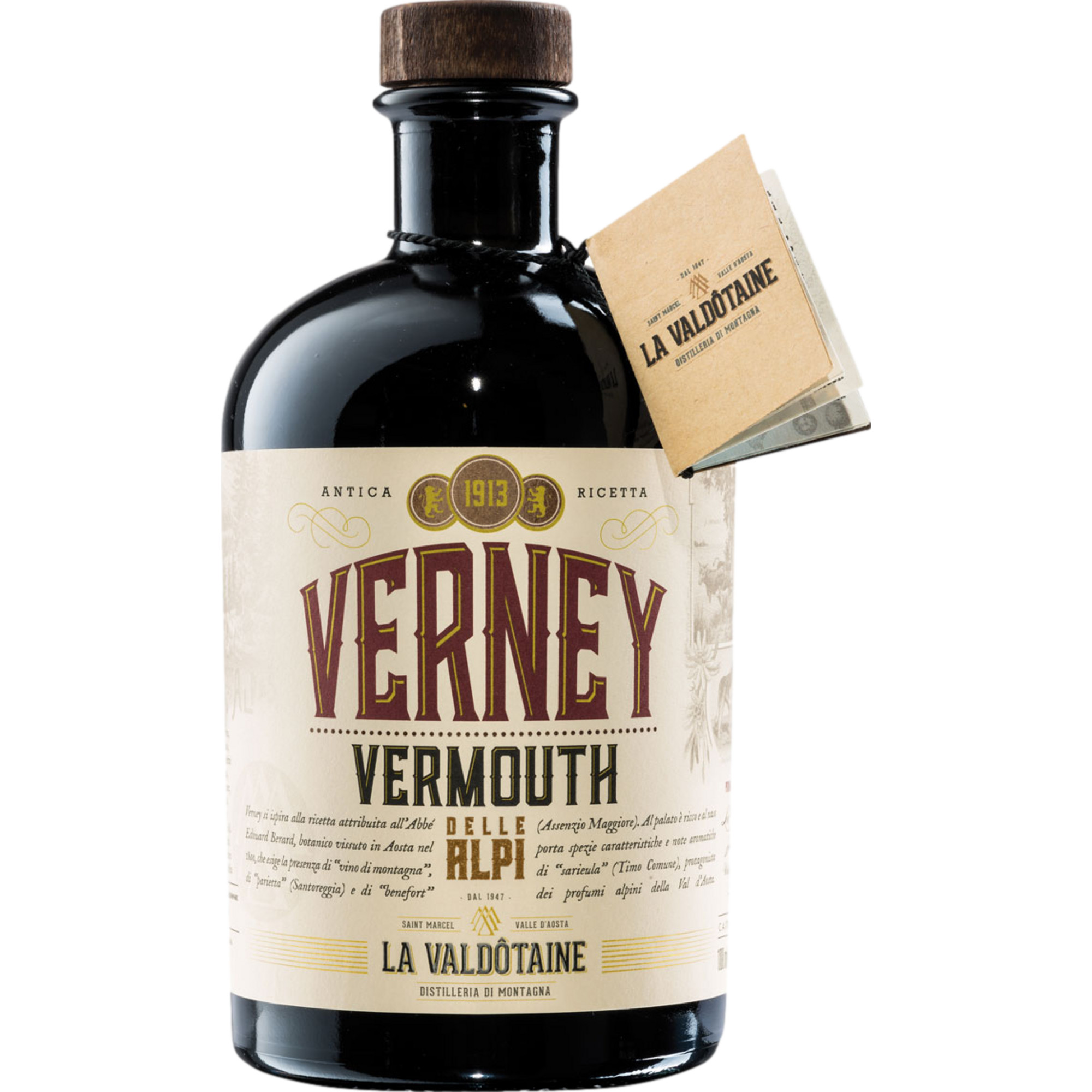 La Valdotaine Vermouth Verney, 1,0 L, 16,5% Vol., Spirituosen