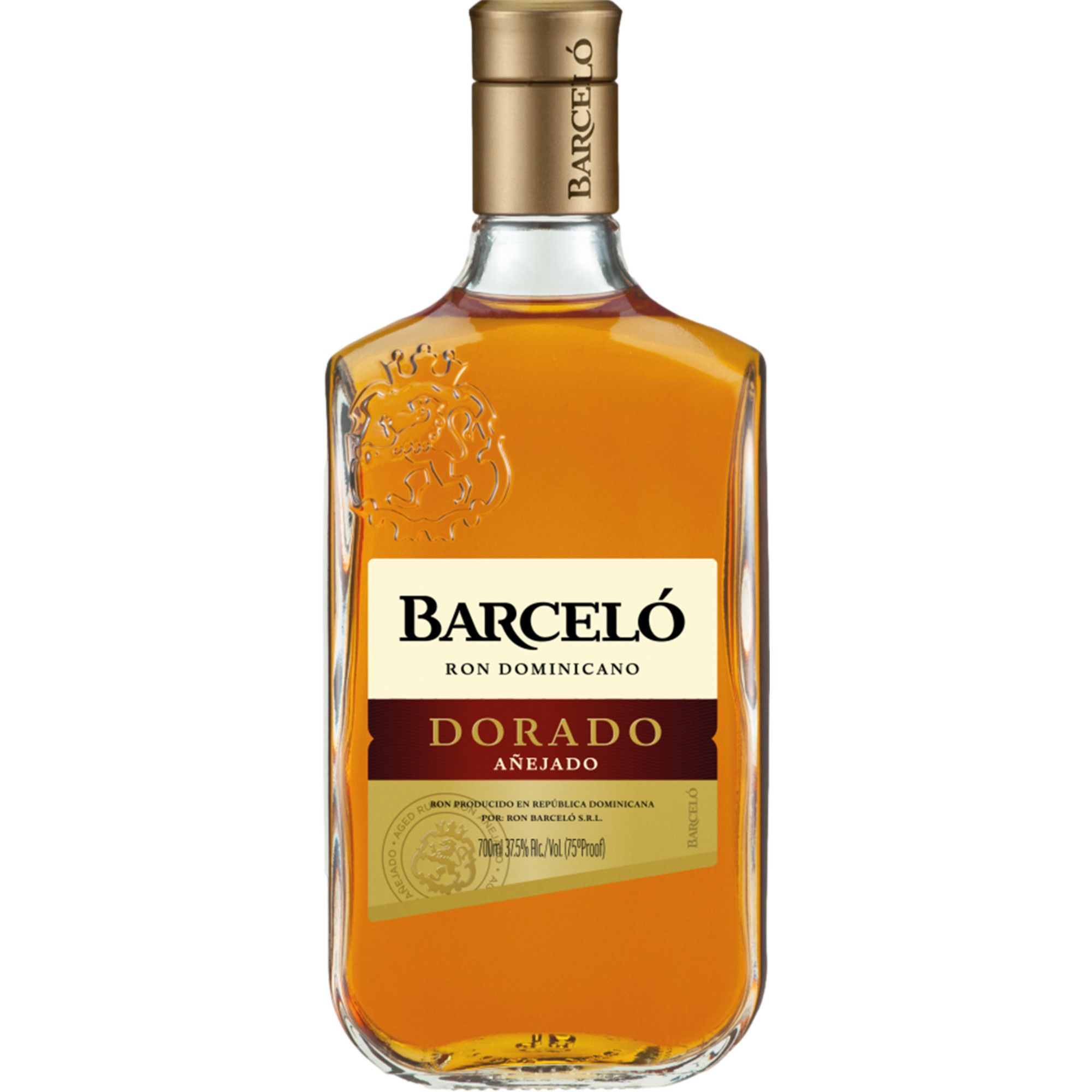 Ron Barcelo Dorado, Dominikanische Republik, 0,7 L, 37,5% Vol., Spirituosen