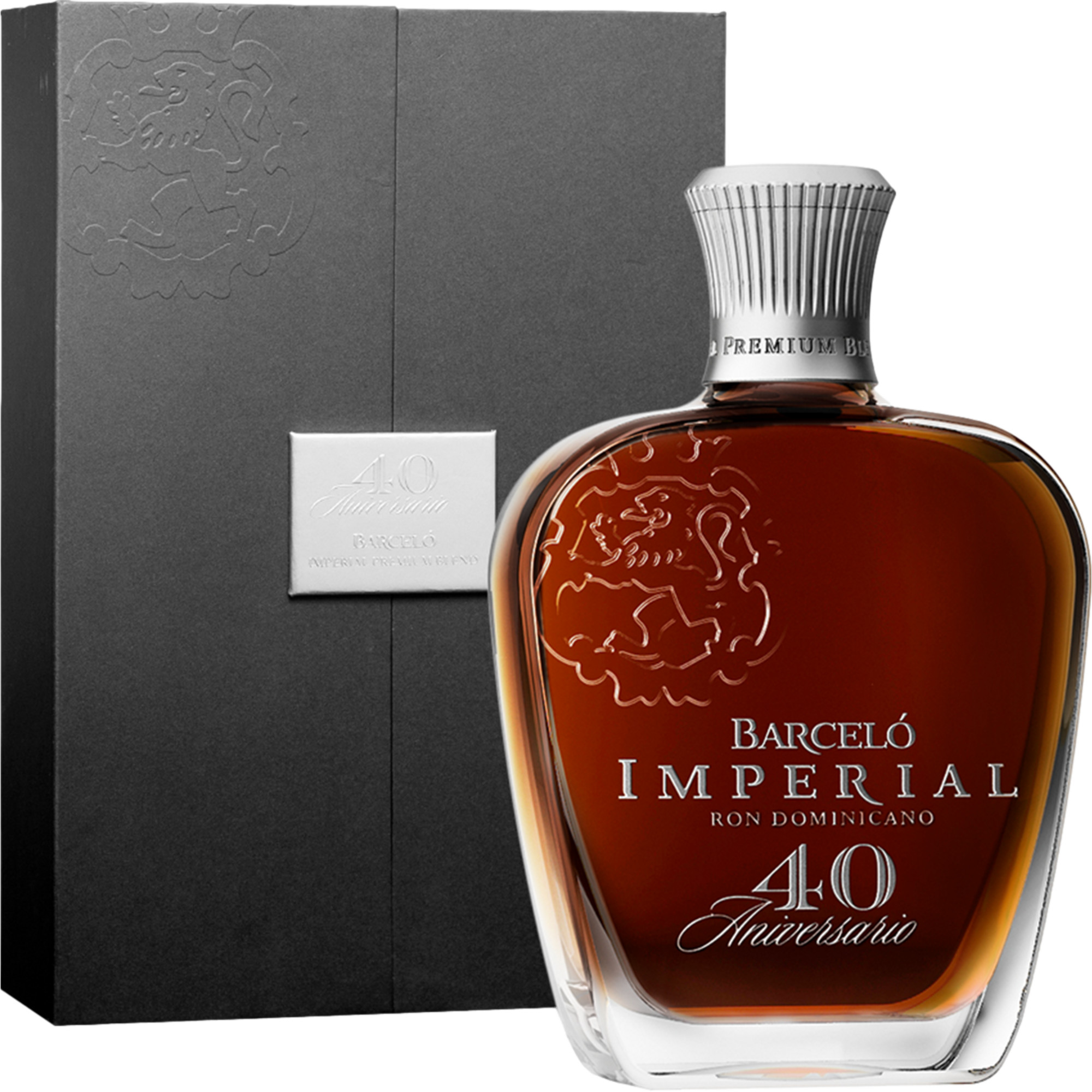 Ron Barceló Premium Blend 40 Aniversario, Dominikanische Republik, 0,7 L, 43% Vol., Spirituosen