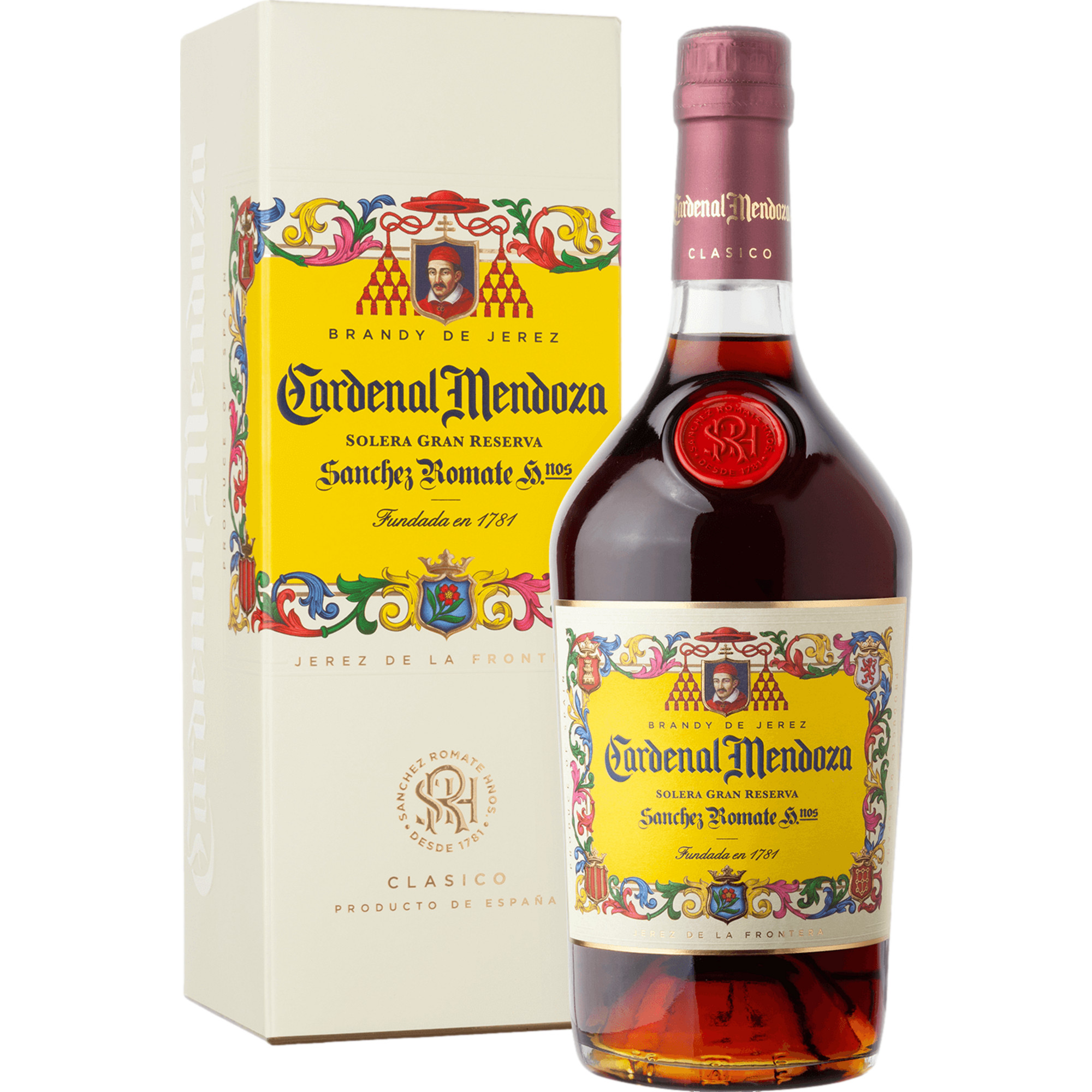 Cardenal Mendoza Solera Gran Reserva, Spanien, 0,7 L, 40% Vol., Spirituosen