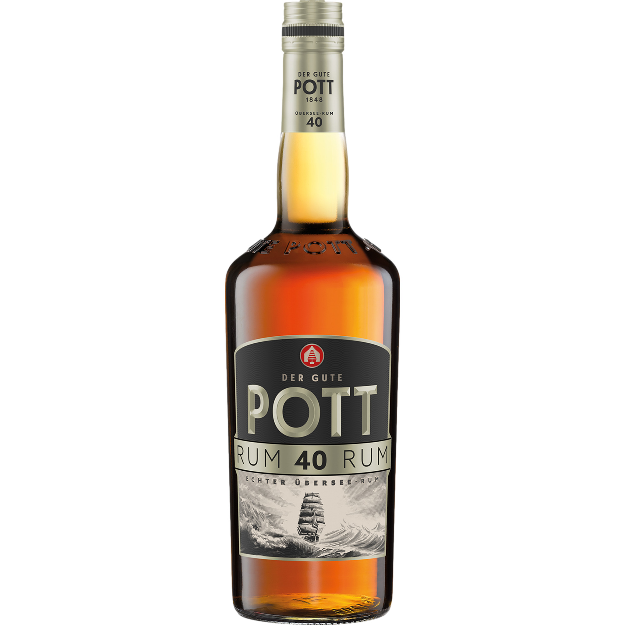 Pott Rum, 0,7 L, 40% Vol., Spirituosen