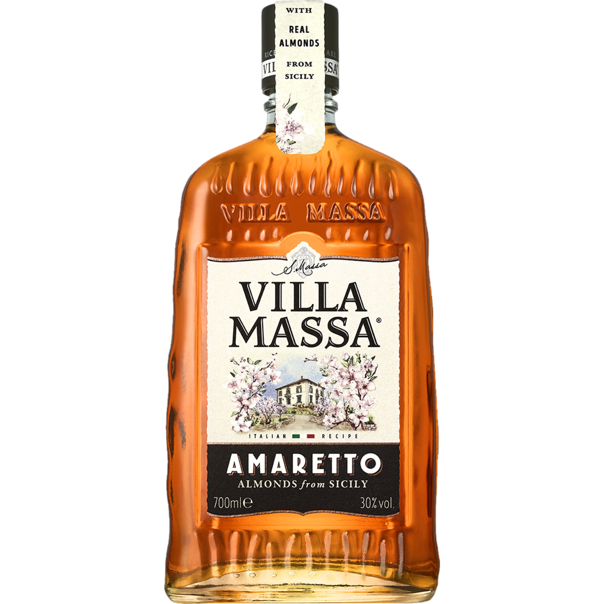 Villa Massa Amaretto, 0,7 L, 30% Vol., Spirituosen