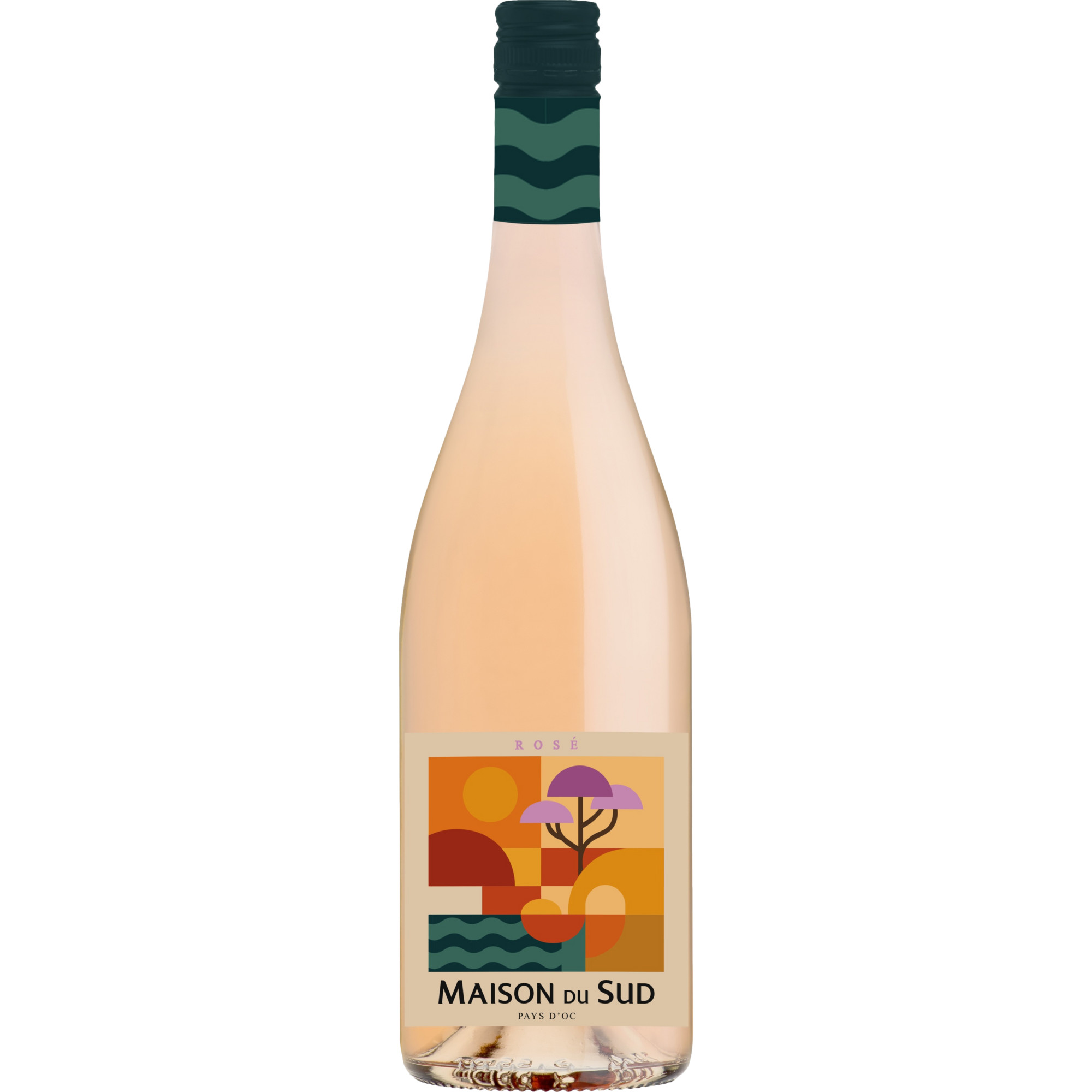 Maison du Sud Grenache Cinsault Rosé, Pays d'Oc IGP, Languedoc-Roussillon, 2025, Roséwein