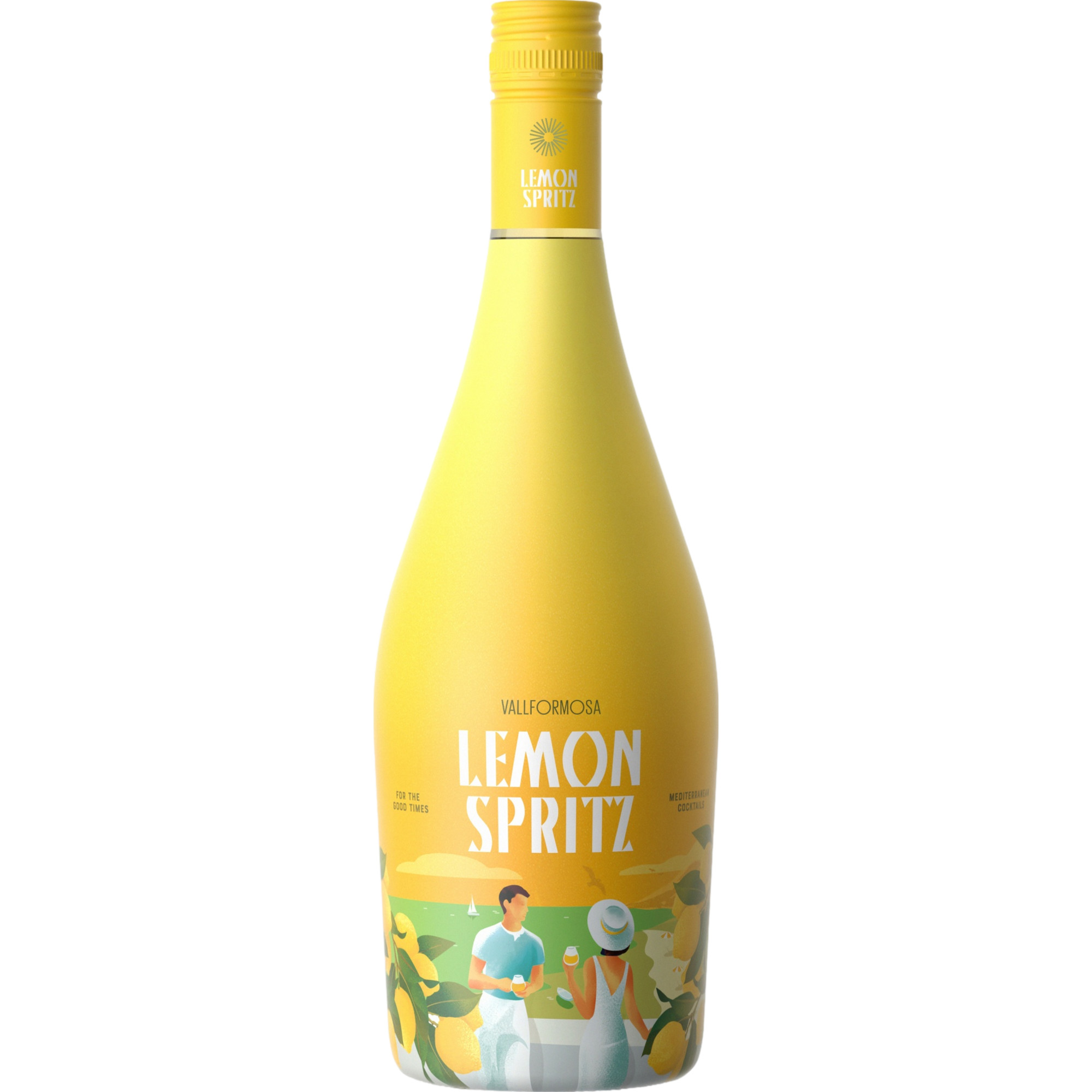 Vallformosa Lemon Spritz, Aromatisierter weinhaltiger Cocktail, Perlwein / Secco