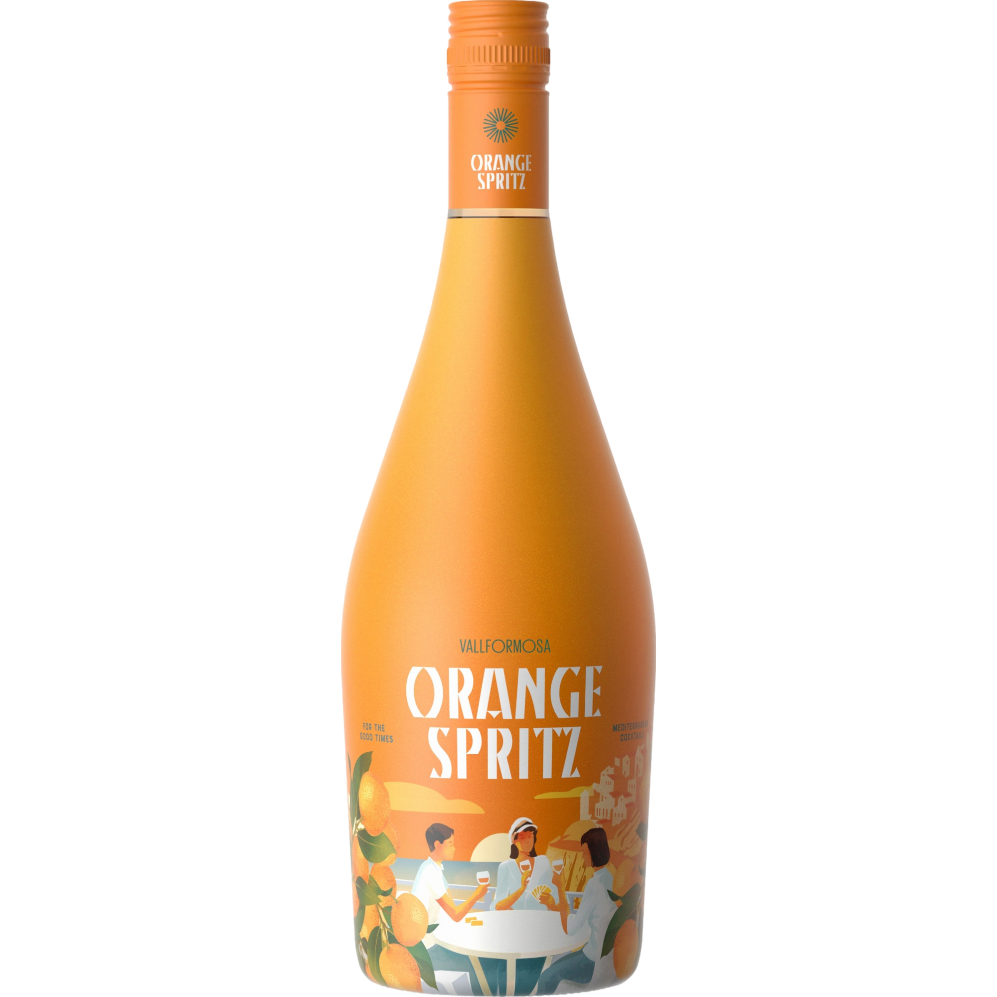 Vallformosa Orange Spritz, Aromatisierter weinhaltiger Cocktail, Perlwein / Secco
