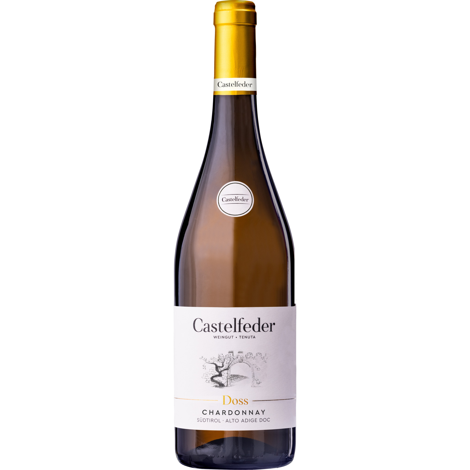 Castelfeder Chardonnay Doss, Alto Adige DOC, Südtirol, 2025, Weißwein
