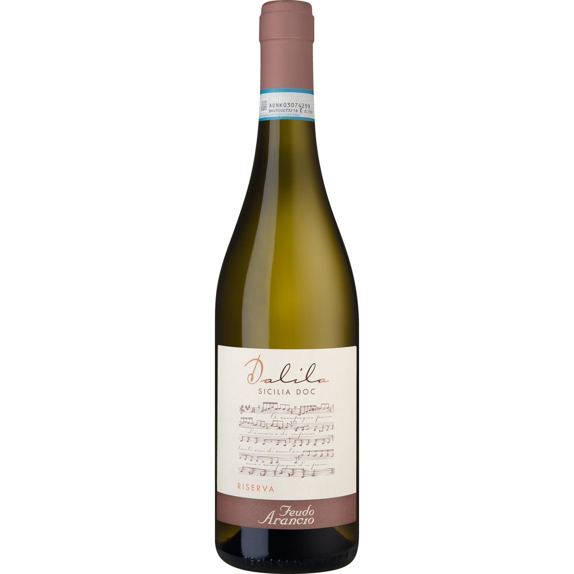Feudo Arancio Dalila Bianco, Sicilia DOC, Sizilien, 2024, Weißwein