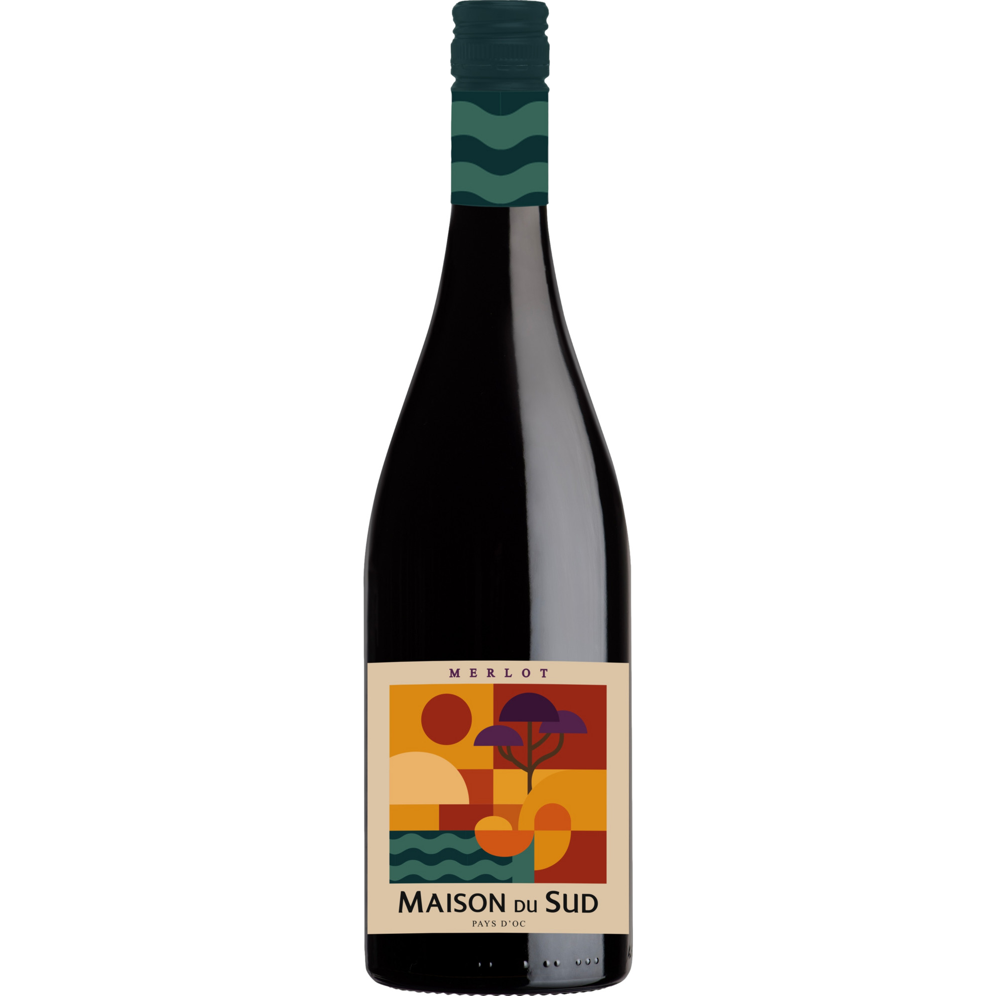 Maison du Sud Merlot, Pays d'Oc IGP, Languedoc-Roussillon, 2025, Rotwein
