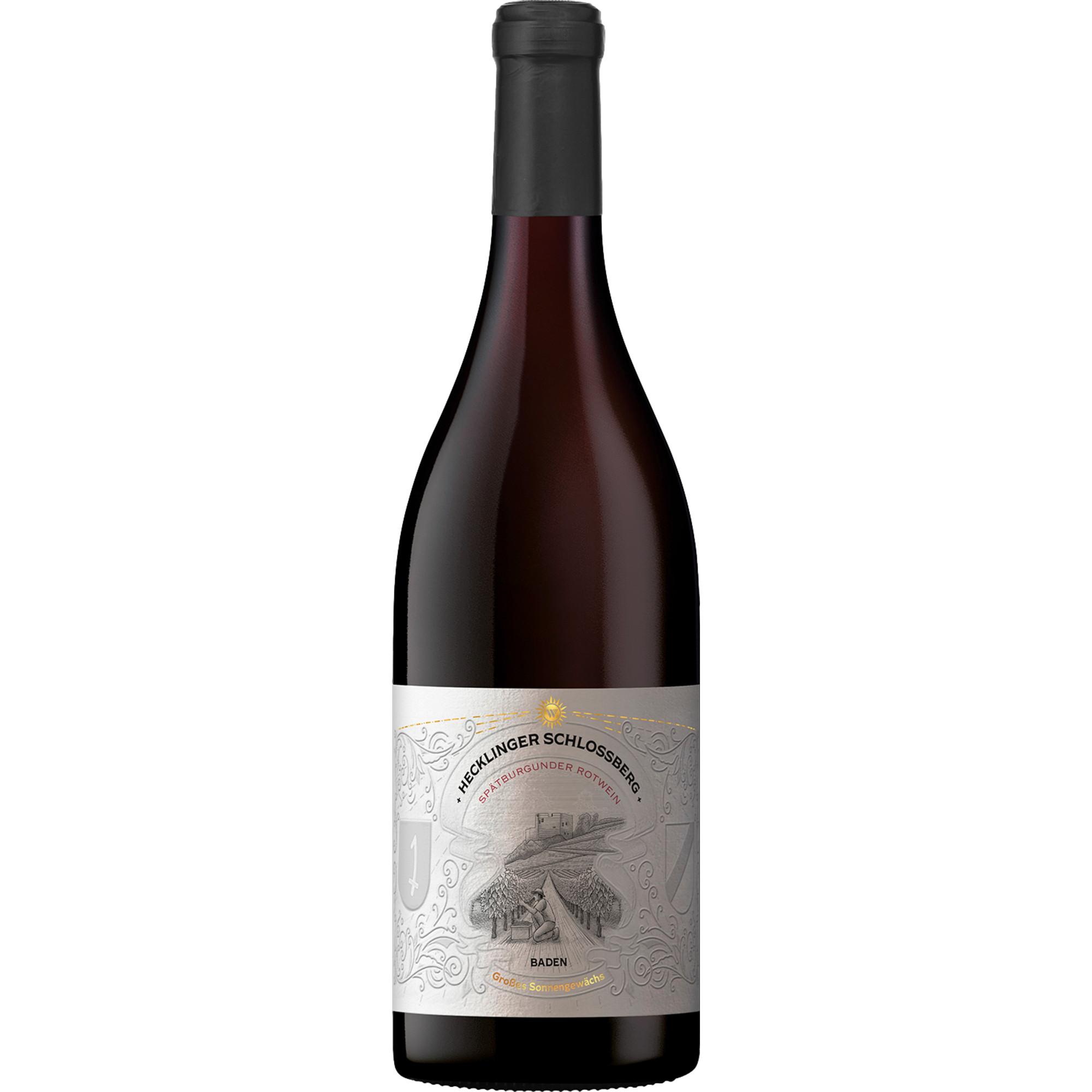 Hecklinger Schloßberg Spätburgunder, Trocken, Baden, Baden, 2022, Rotwein