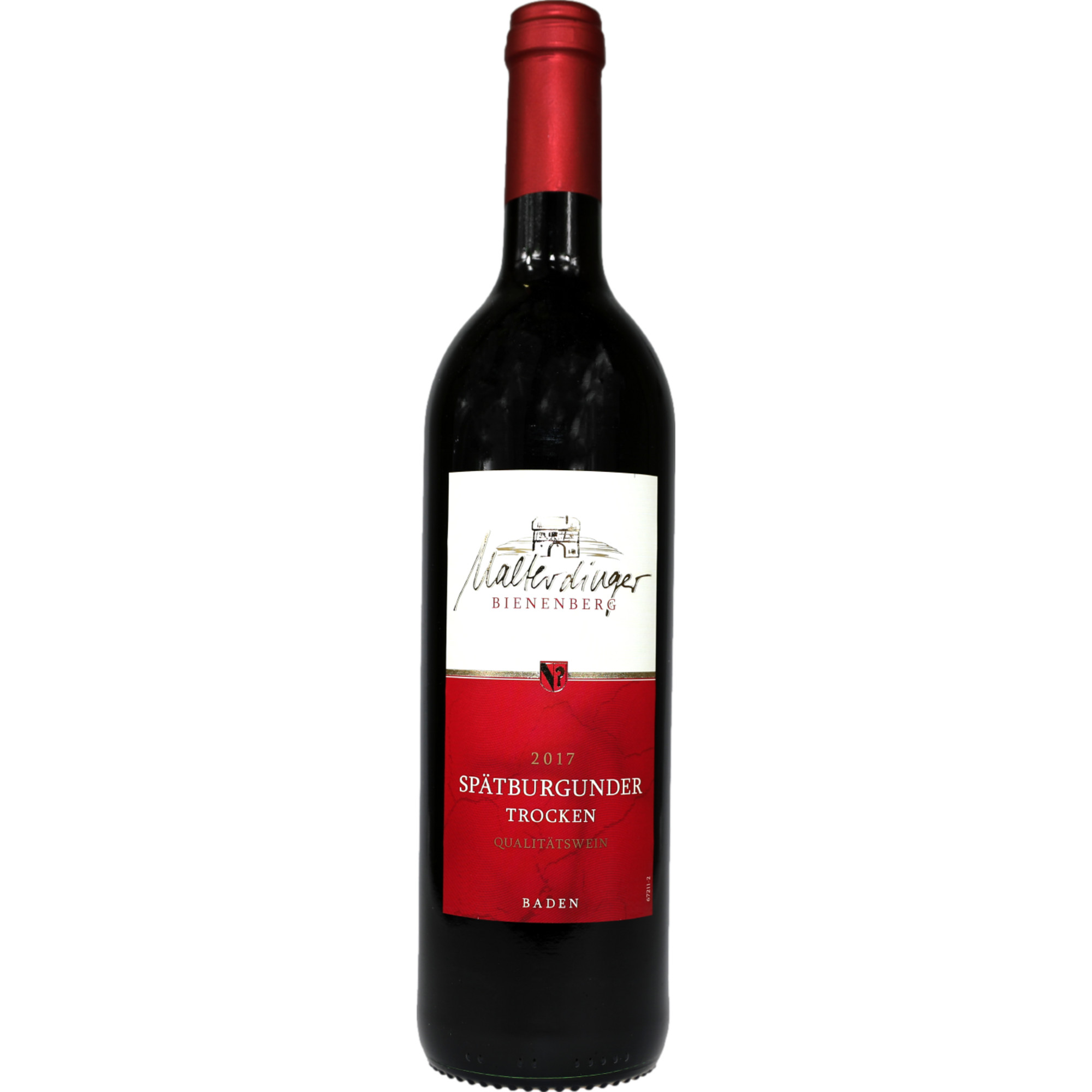 Malterdinger Bienenberg Spätburgunder, Trocken, Baden, Baden, 2023, Rotwein