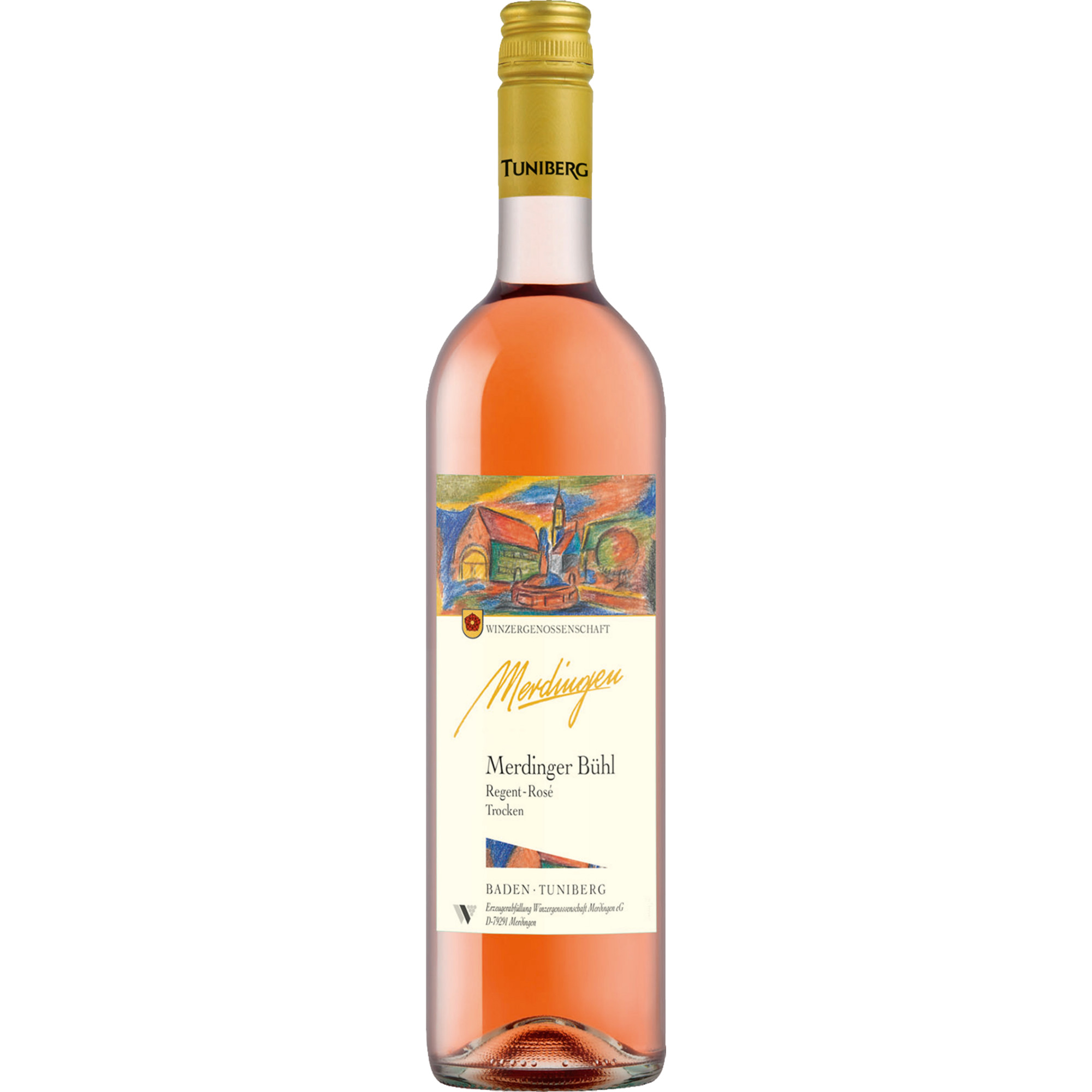 Merdinger Bühl Regent-Rosé, Trocken, Baden, Baden, 2024, Roséwein