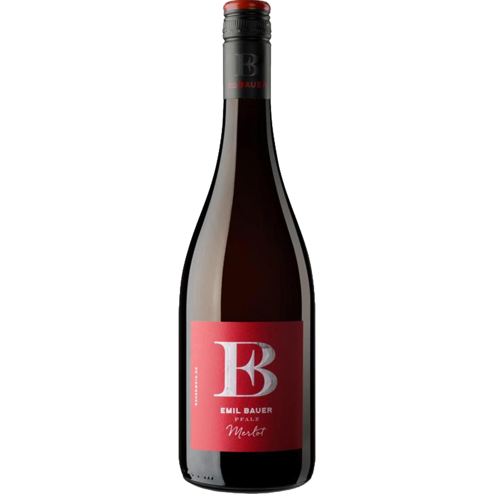 Bauer Bundschuh Merlot, Trocken, Pfalz, Pfalz, 2024, Rotwein
