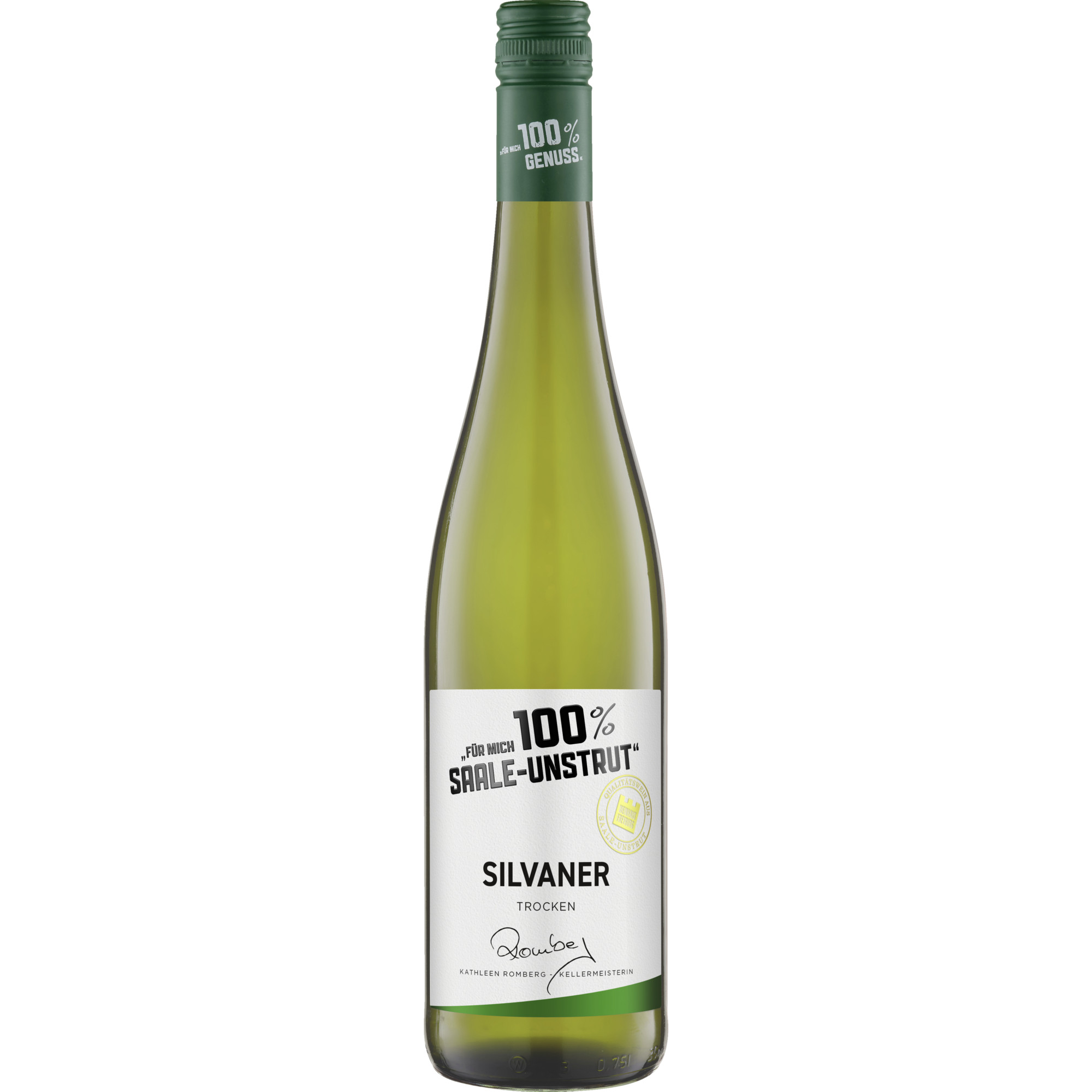 Für mich 100% Silvaner, Trocken, Saale-Unstrut, Saale-Unstrut, 2024, Weißwein