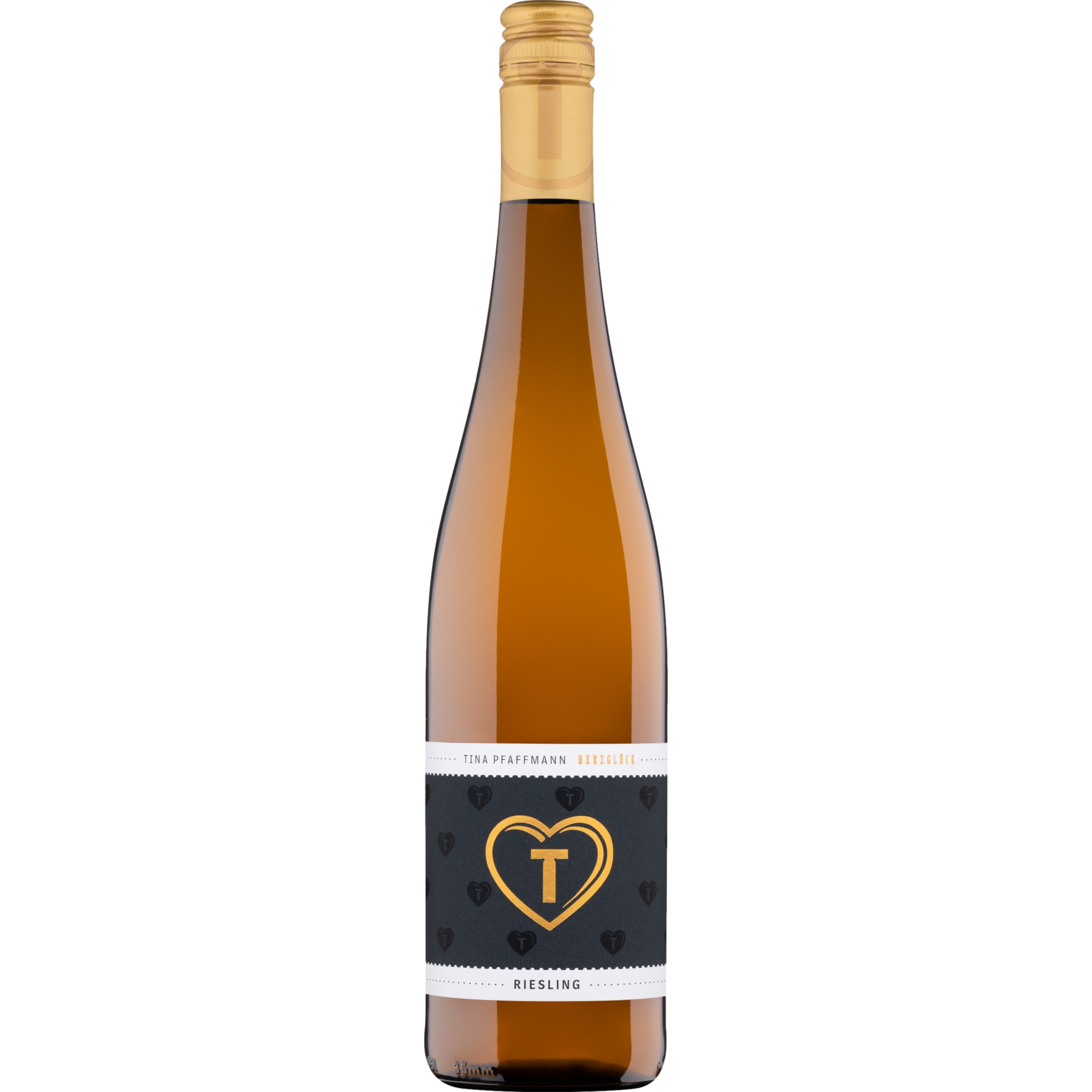 Tina Pfaffmann Herzglück Riesling, Feinherb, Pfalz, Pfalz, 2025, Weißwein