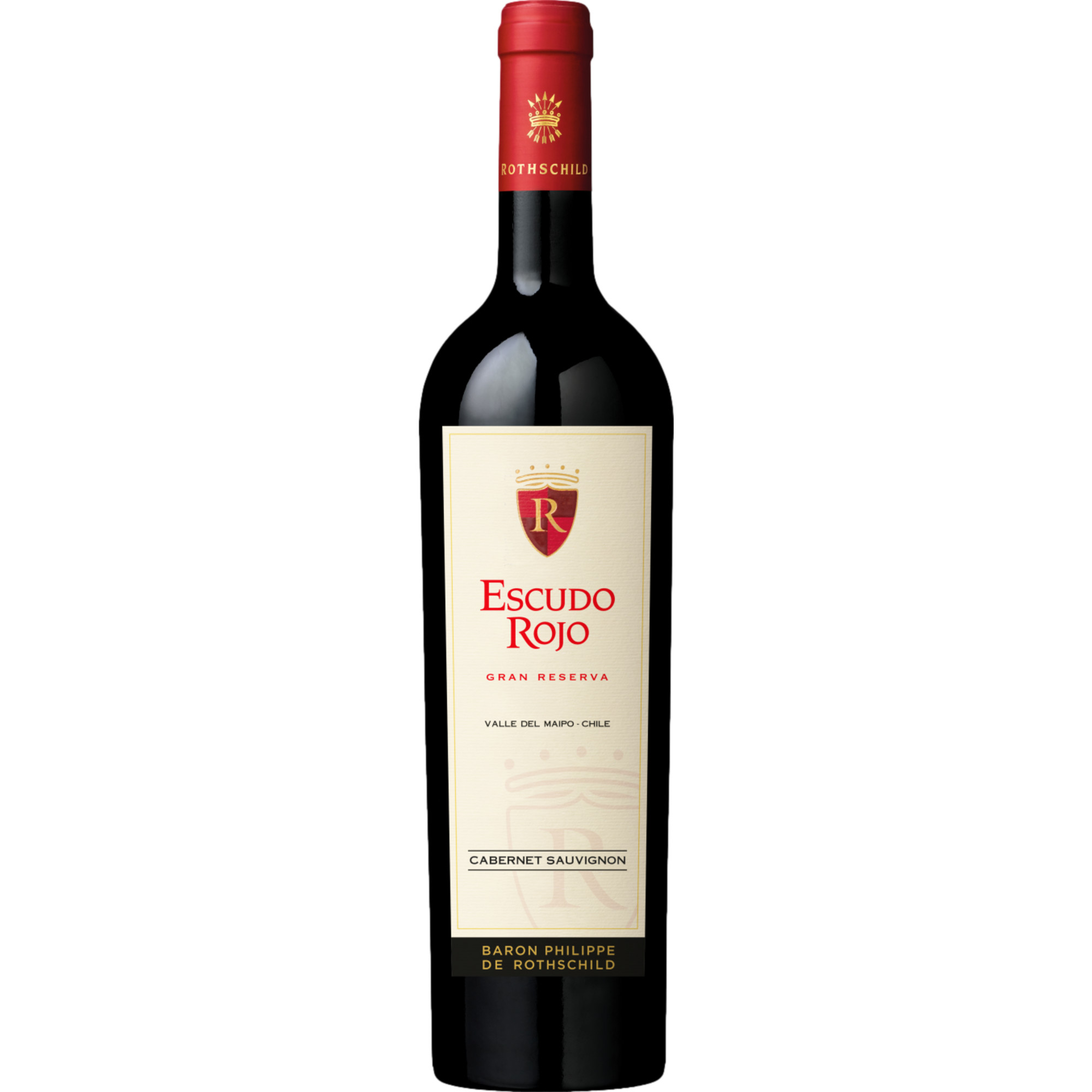Escudo Rojo Reserva Cabernet Sauvignon, Valle del Maipo, Maipo Valley, 2023, Rotwein