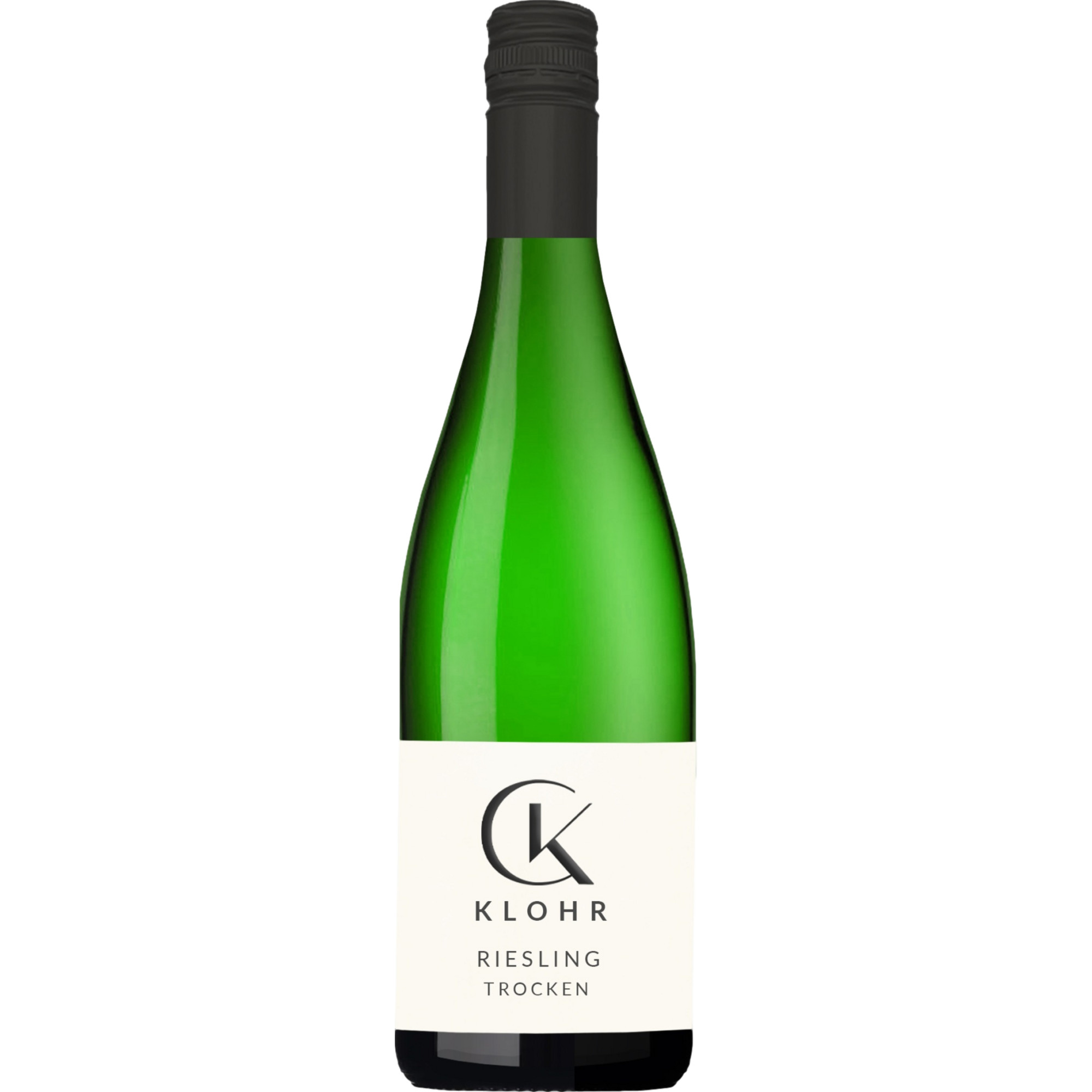 Klohr Riesling, Trocken, Pfalz, 1 Liter, Pfalz, 2025, Weißwein
