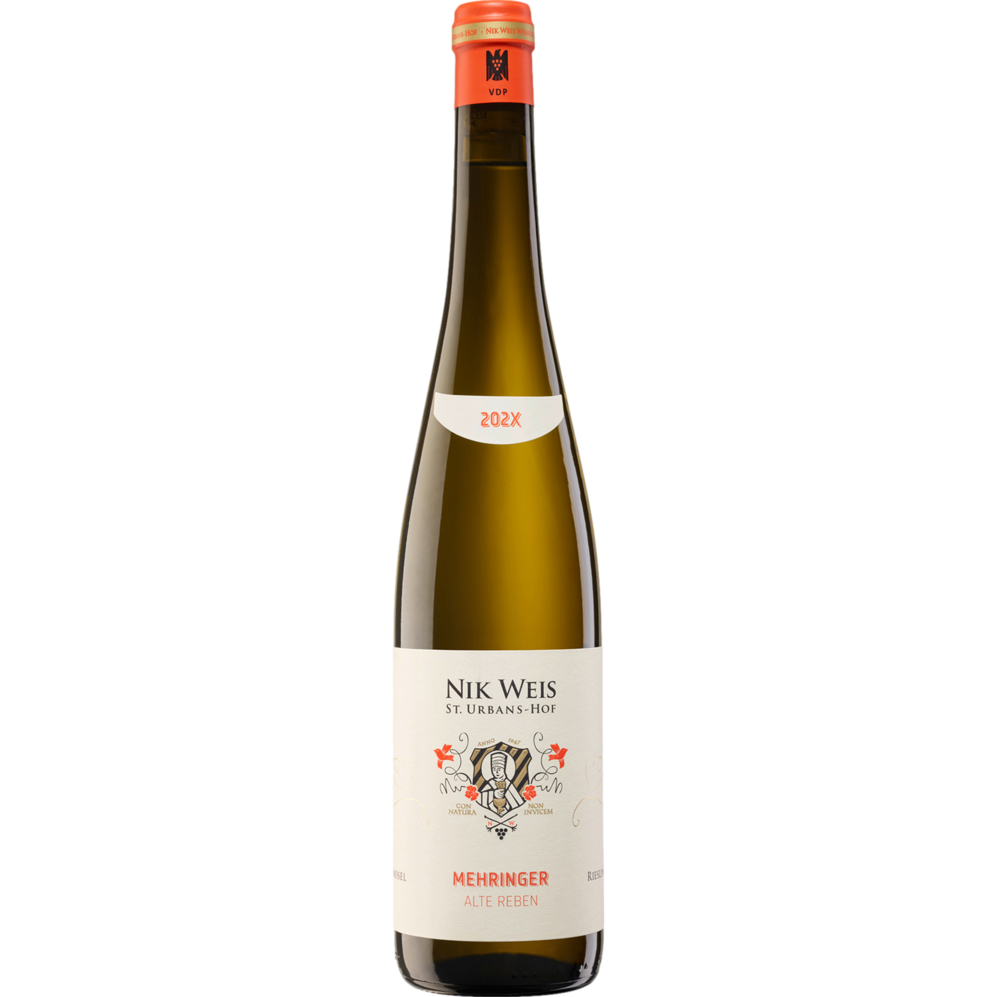 Nik Weis Mehringer Alte Reben Riesling, Trocken, Mosel, Mosel, 2024, Weißwein