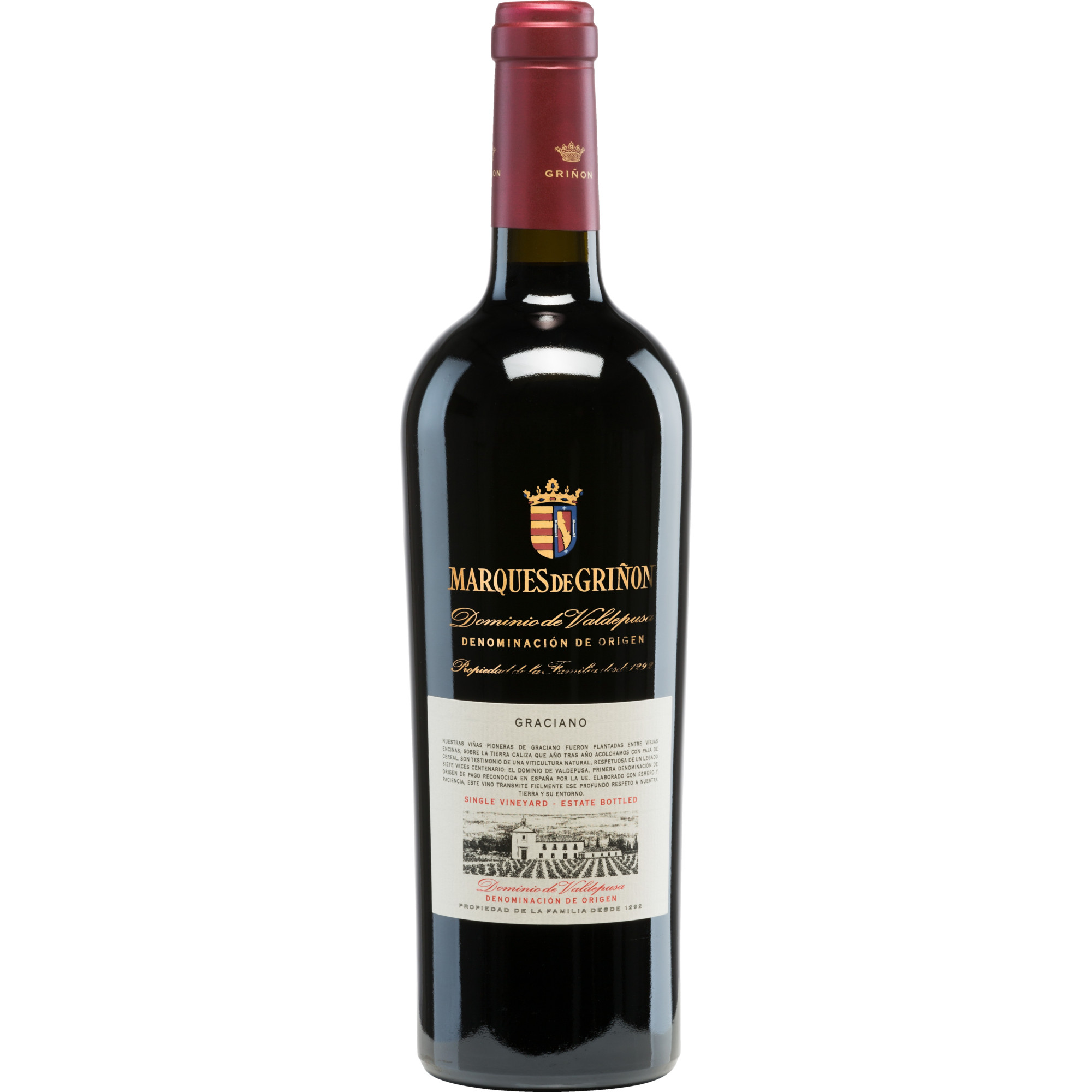 Dominio de Valdepusa Graciano, Vino de Pago Dominio de Valdepusa, Kastilien - La Mancha, 2021, Rotwein