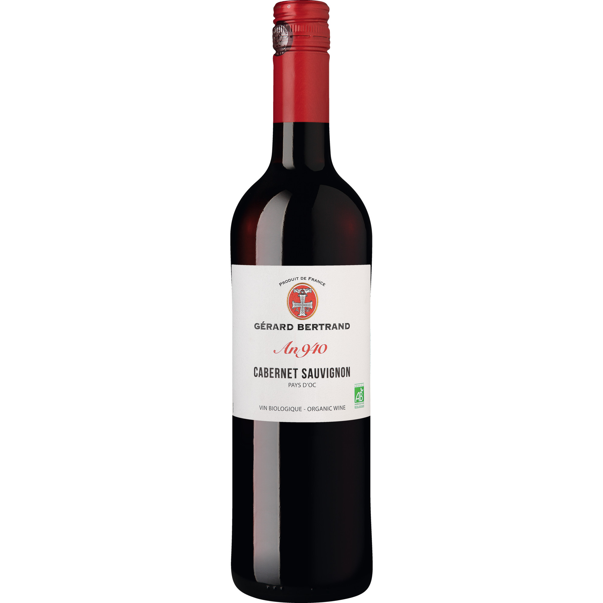 Héritage "An 940" Cabernet Sauvignon, Pays d'Oc IGP, Languedoc-Roussillon, 2024, Rotwein