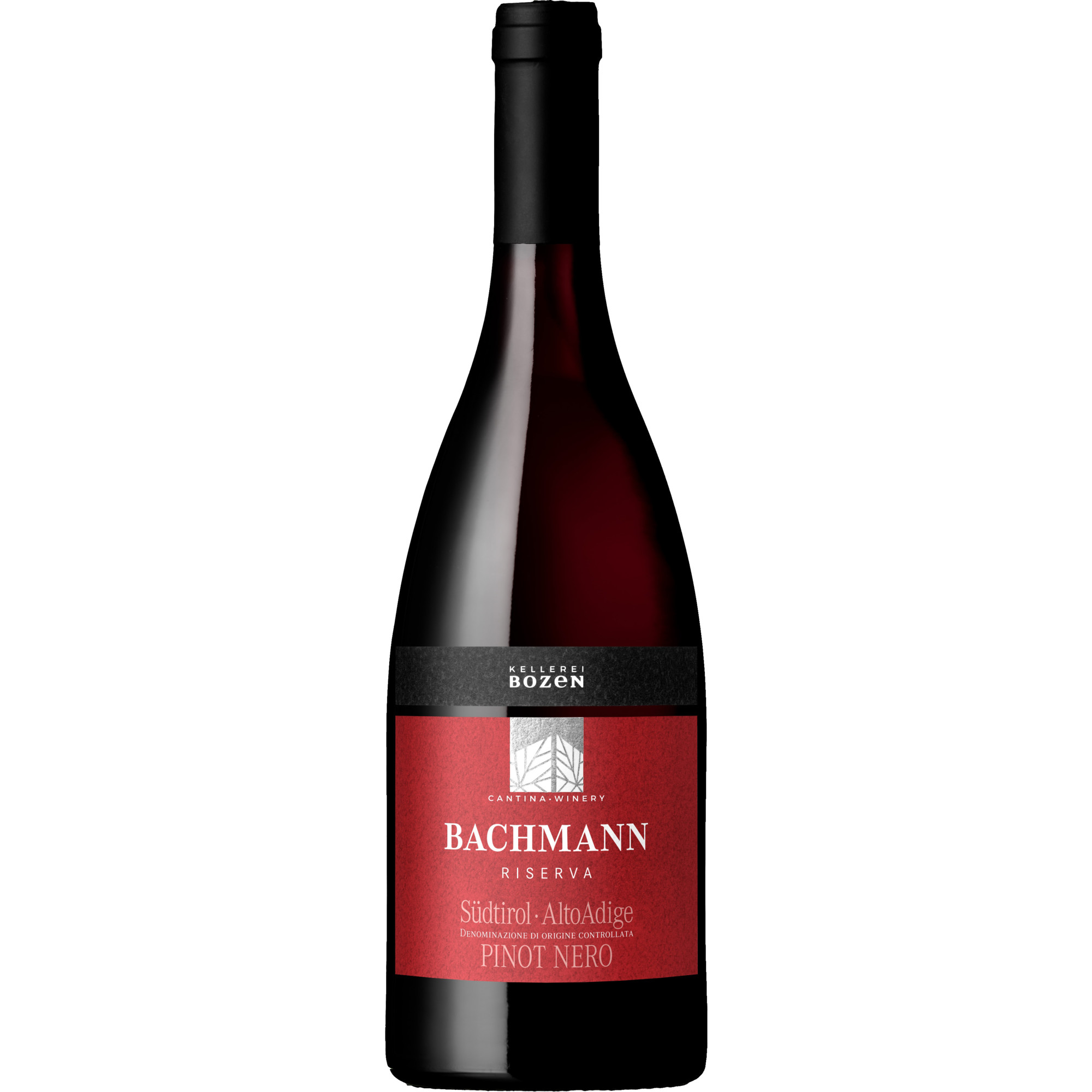 Kellerei Bozen Bachmann Pinot Noir Riserva, Alto Adige Riserva DOC, Trentino, 2022, Rotwein