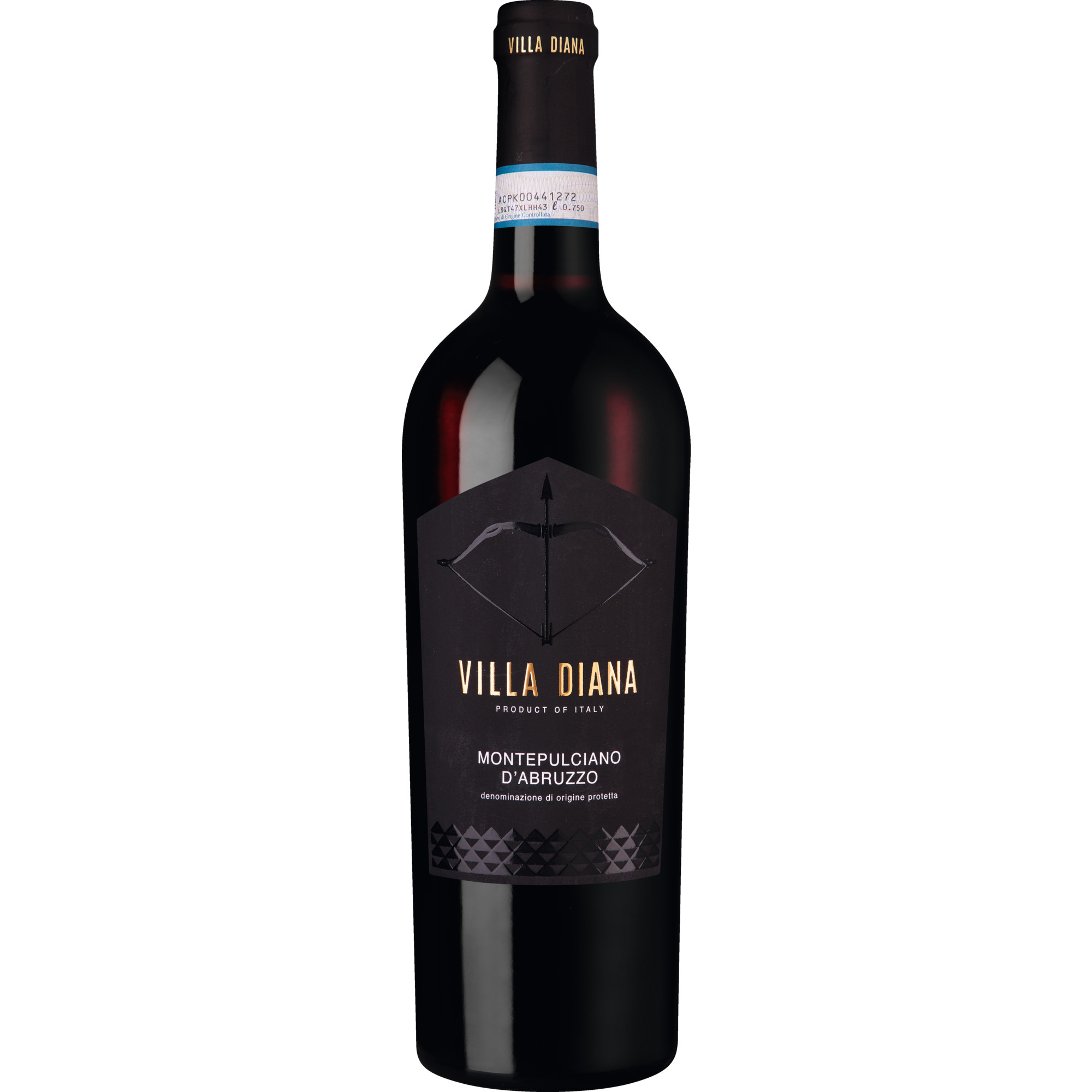 Villa Diana Montepulciano, Montepulciano d'Abruzzo DOC, Abruzzen, 2024, Rotwein