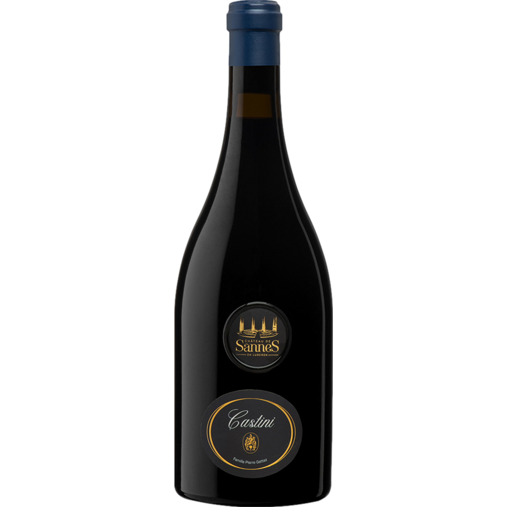 Château de Sannes Castini Rouge, Luberon AOP, Rhône, 2023, Rotwein