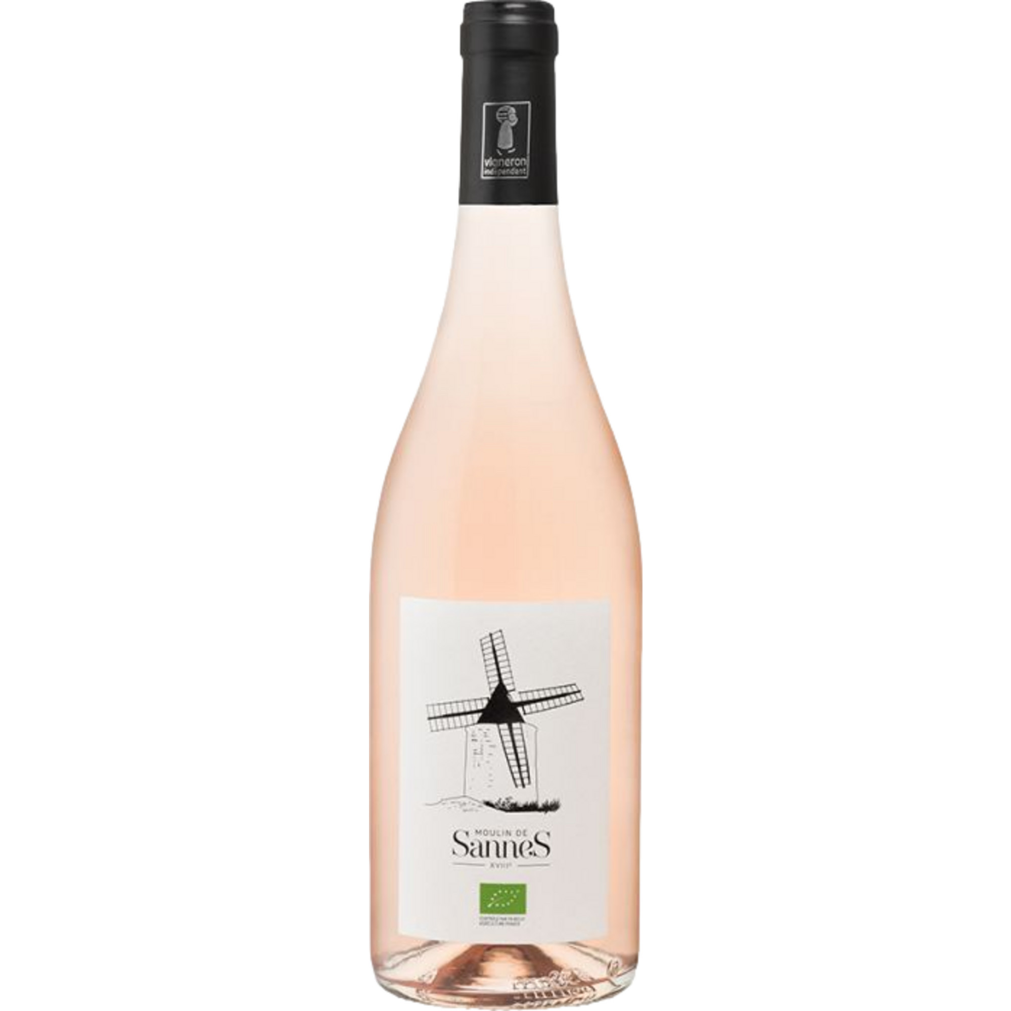 Moulin de Sannes Rosé, Méditerranée IGP, Rhône, 2025, Roséwein