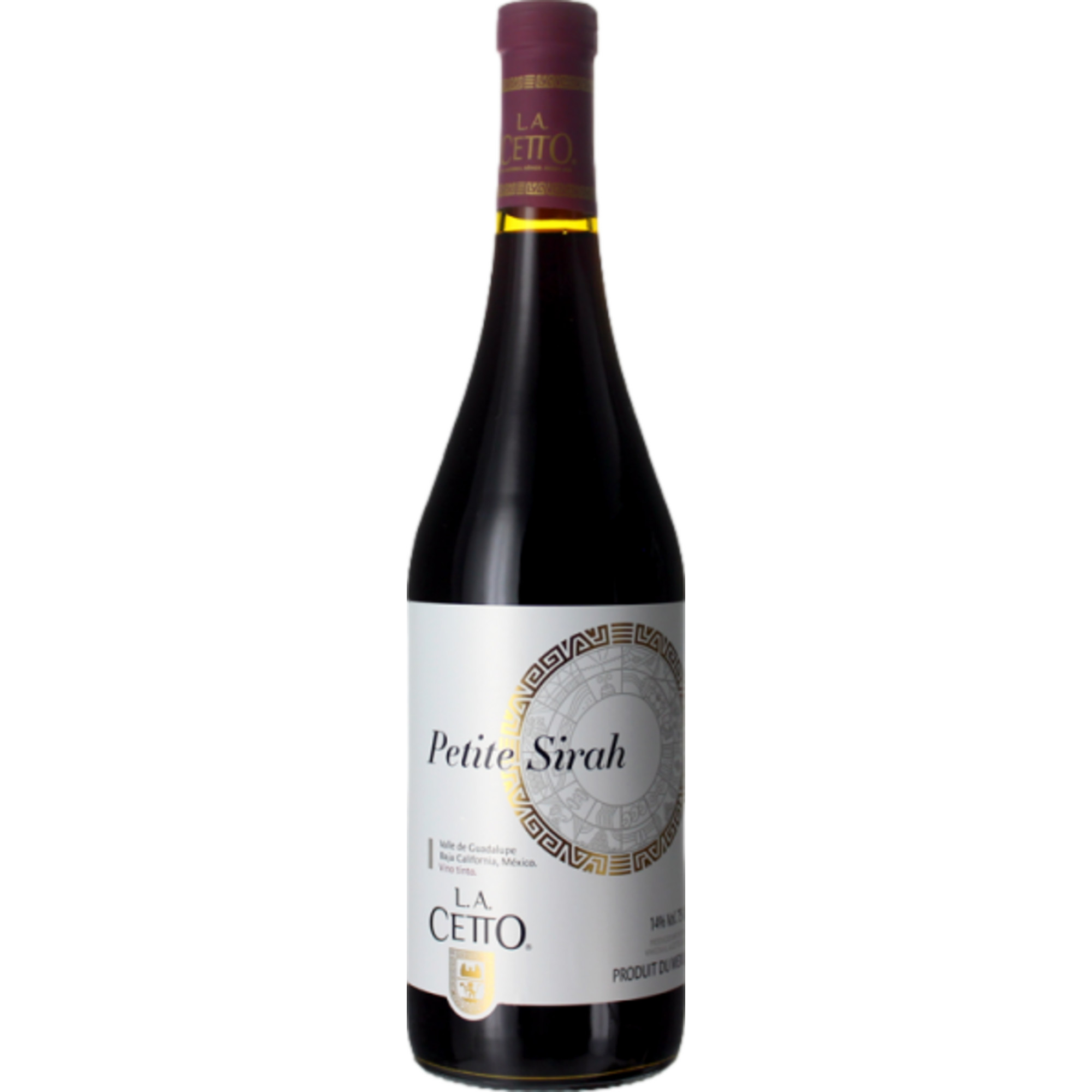 Luis A. Cetto Petite Sirah, Valle de Guadalupe, Baja California, 2020, Rotwein