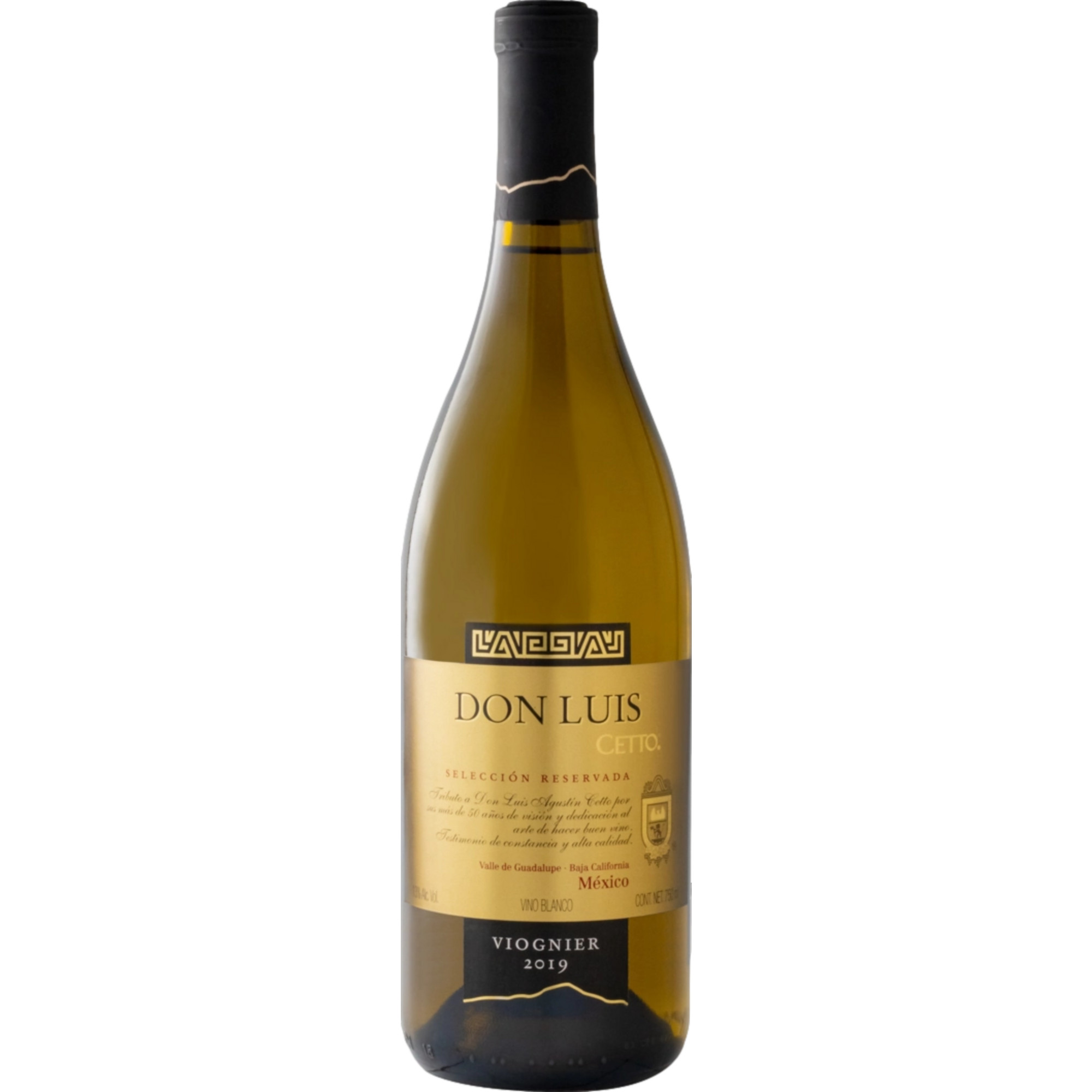 Luis A. Cetto Don Luis Viognier Selection Reservad, Valle de Guadalupe, Baja California, 2021, Weißwein