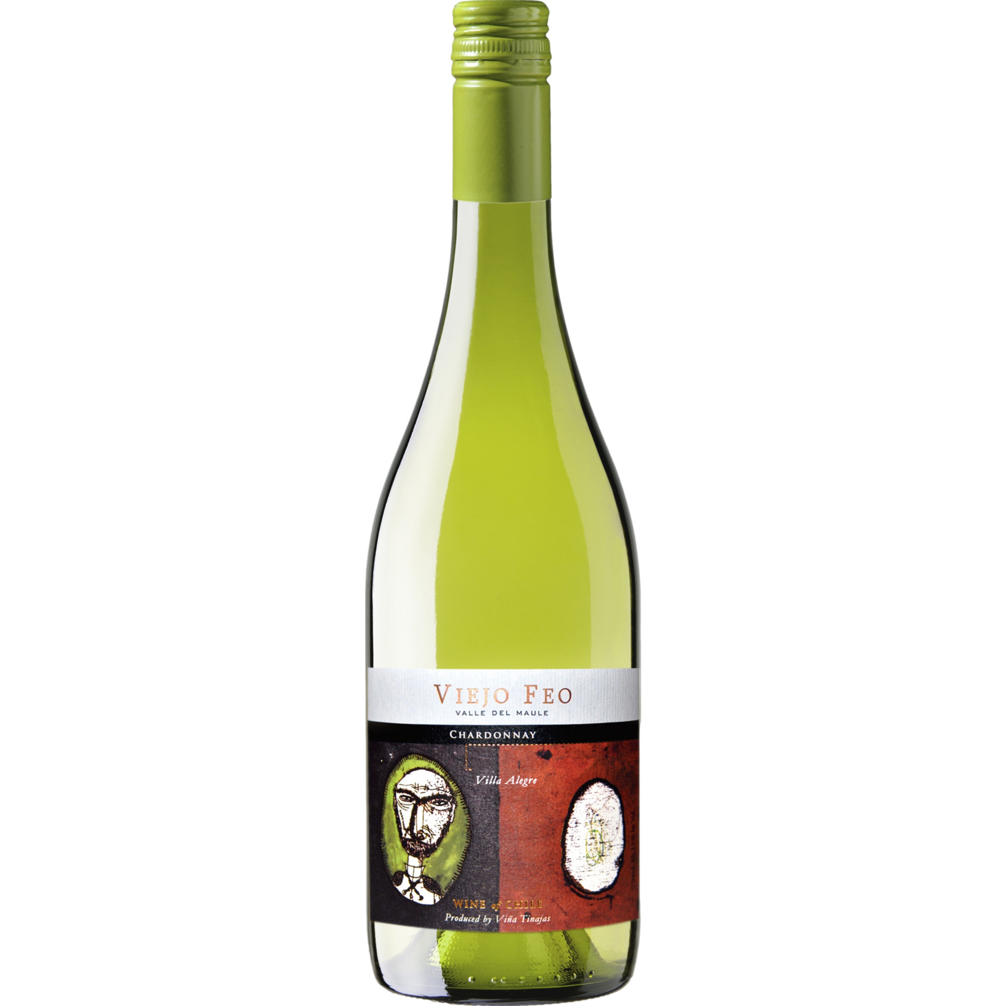 Viejo Feo Chardonnay, Valle de Maule, Vino de Chile, 2024, Weißwein