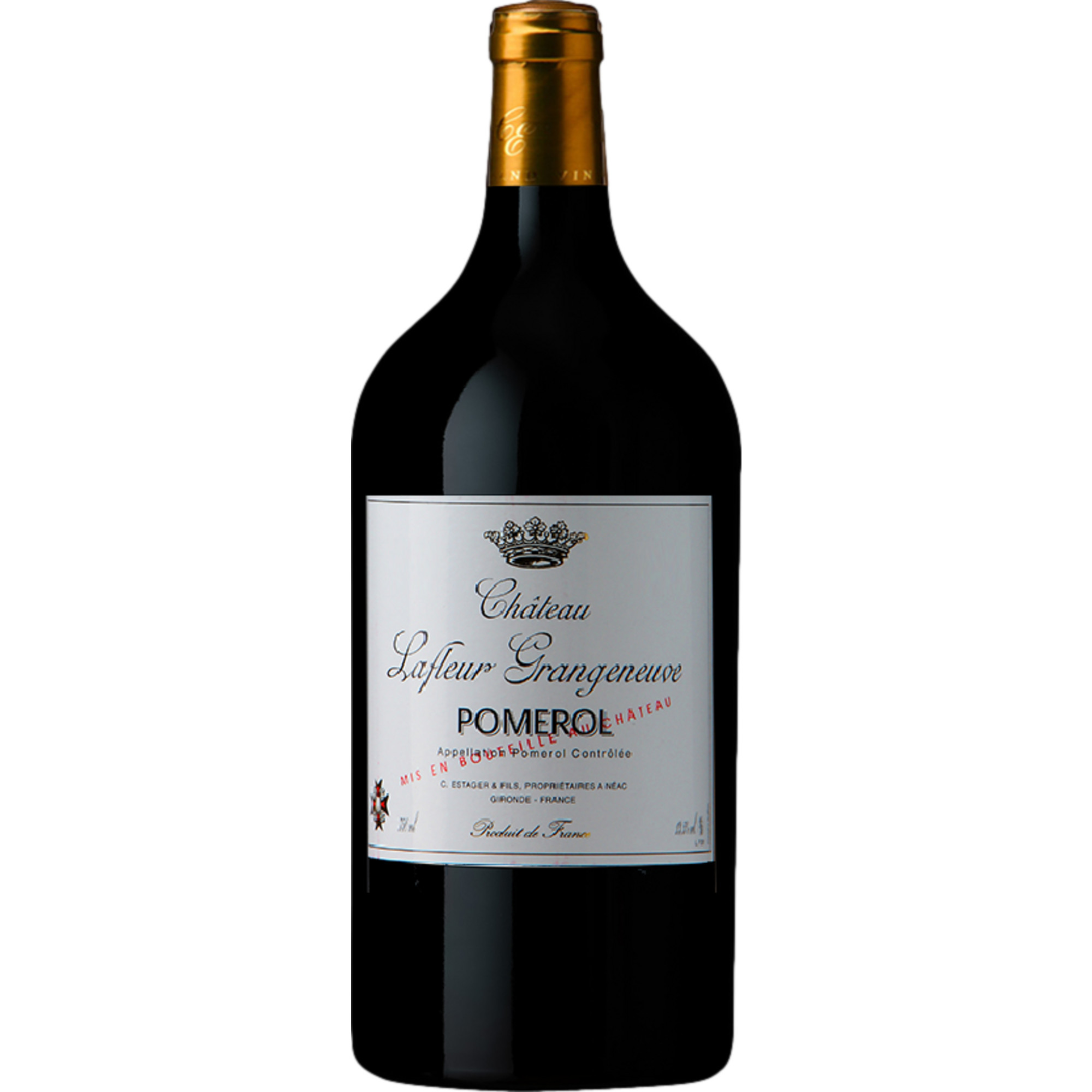 Château Lafleur Grangeneuve, Pomerol AOP, Doppelmagnum, Bordeaux, 2018, Rotwein