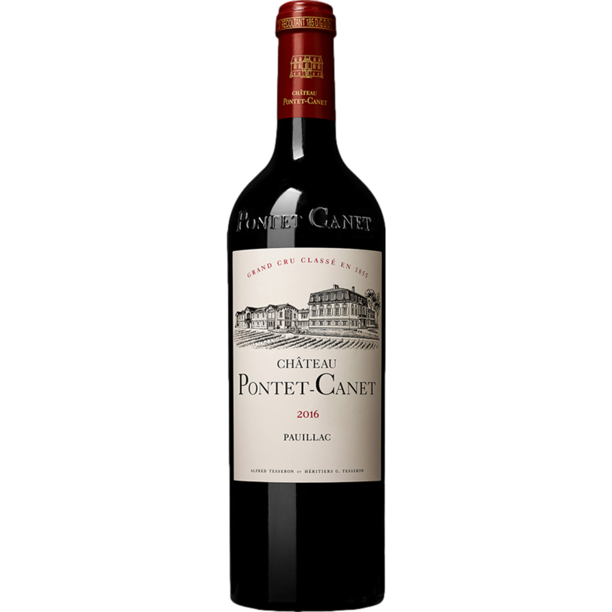 Château Pontet-Canet, Pauillac AOP, 5ème Cru Classé, Bordeaux, 2016, Rotwein