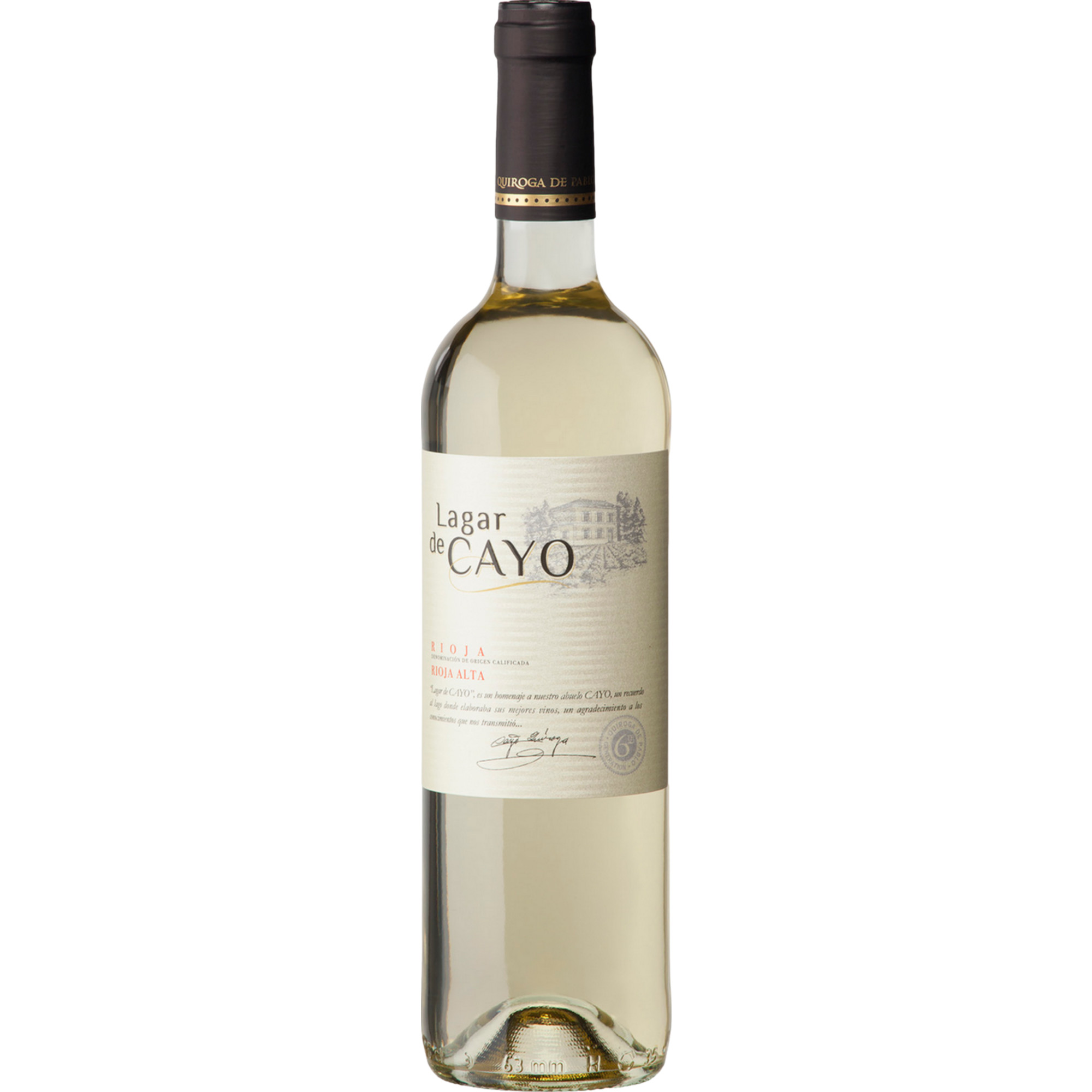 Lagar de Cayo Blanco Rioja Alta, Rioja DOCa, Rioja, 2025, Weißwein