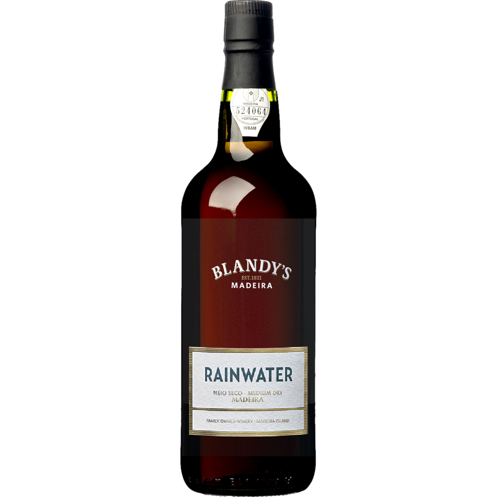 Image of Blandy's 3 Years Old Rainwater Medium Dry, Madeira DOC, 18 % Vol., 0,75 L, Madeira, Likörwein