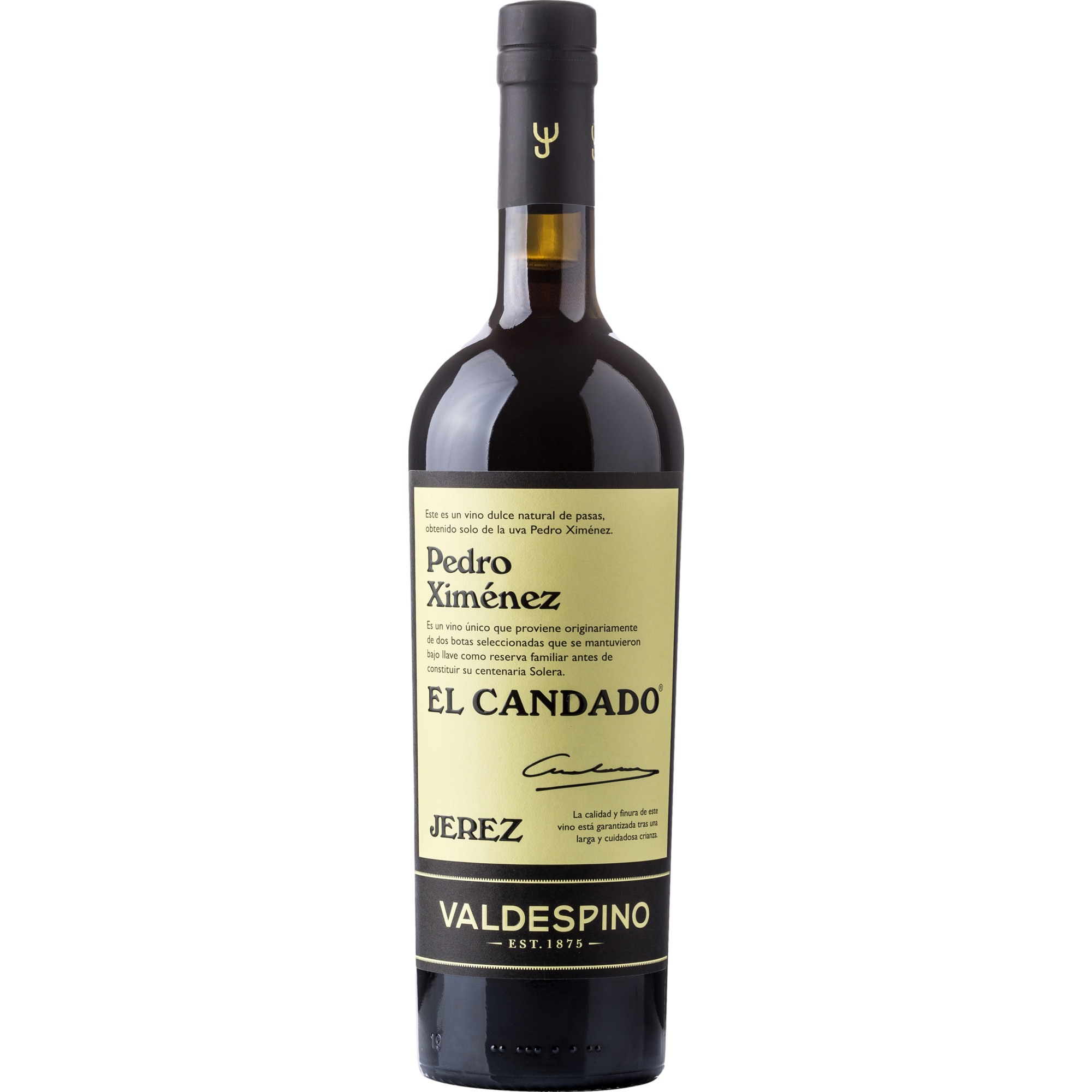 Valdespino Pedro Ximenez El Candado, Sherry DO, 0,75 L, 17 % Vol., Sherry/Jerez, Spirituosen