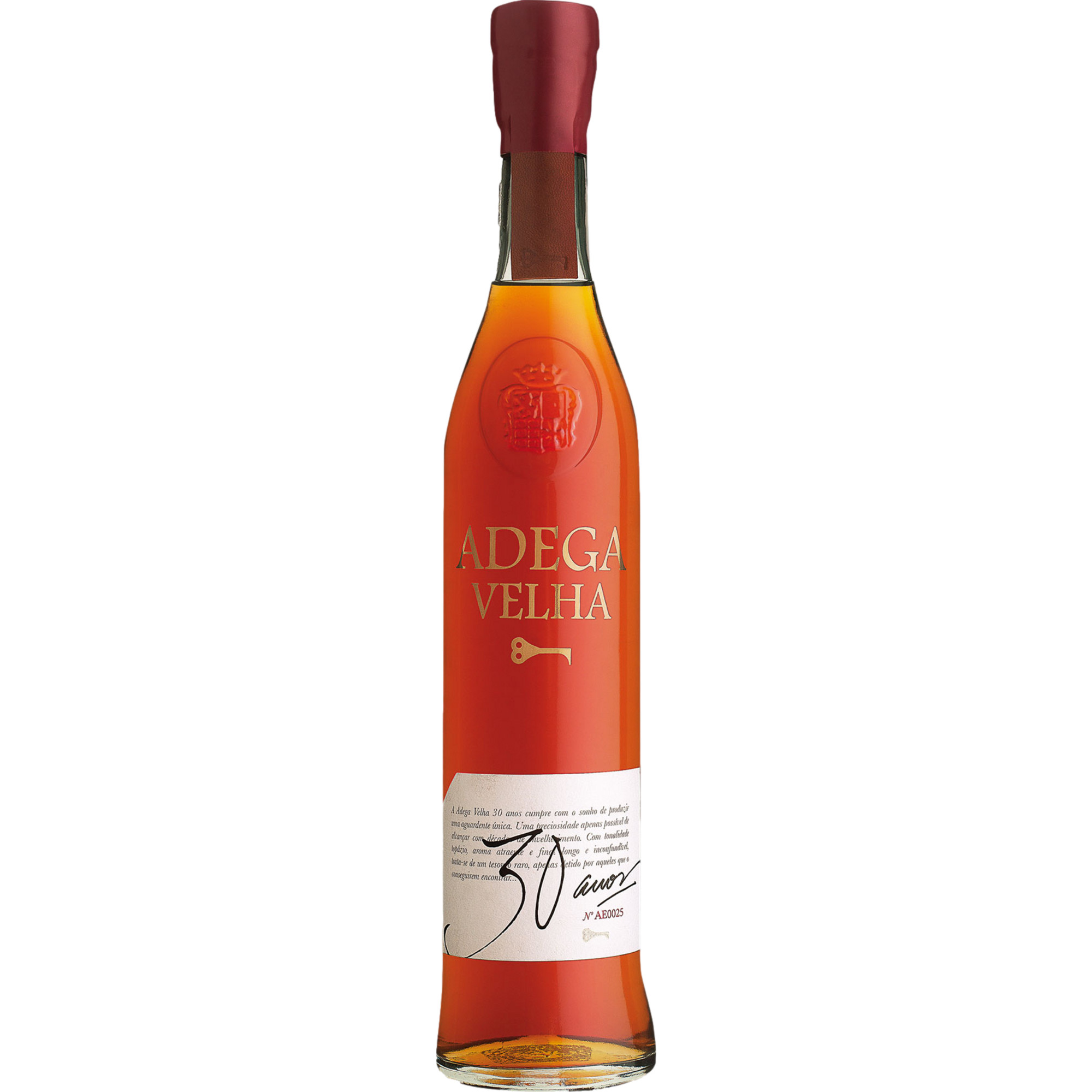 Adega Velha Brandy 30 Jahre, 0,5 L, 40 % Vol., Spirituosen