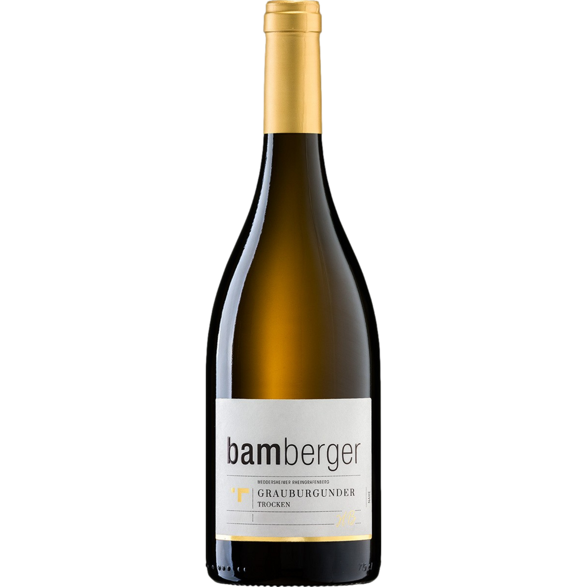 Bamberger Rheingrafenberg Grauburgunder, Trocken, Nahe, Nahe, 2021, Weißwein